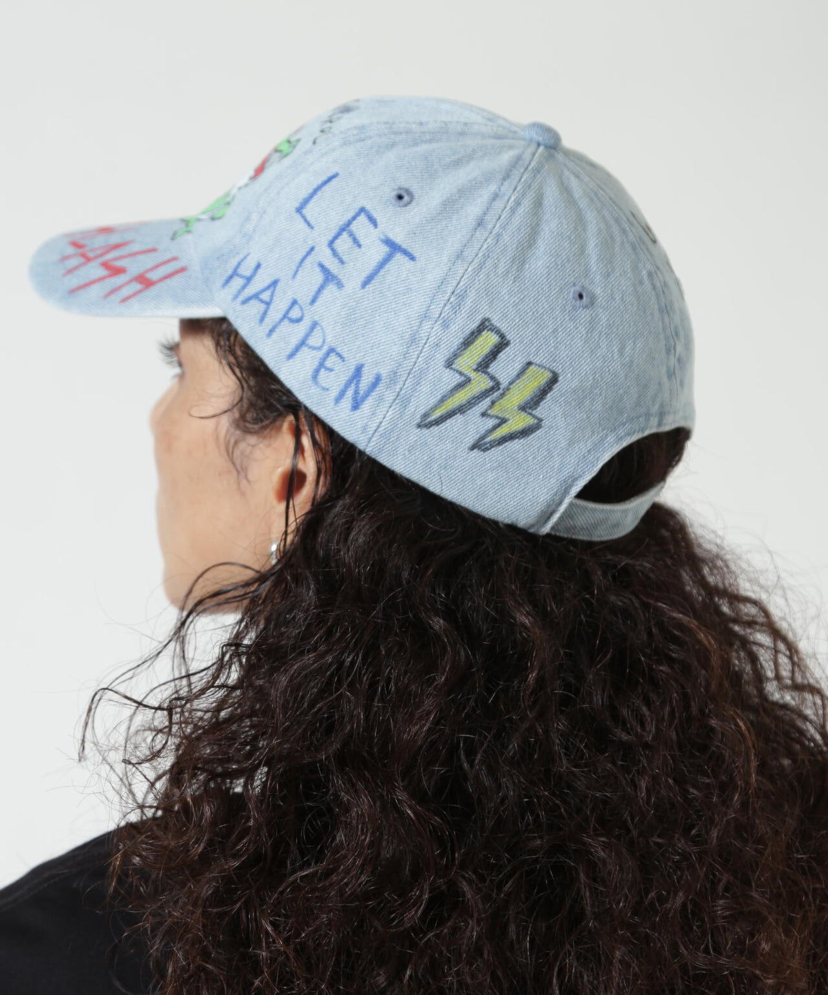 guernika/ゲルニカ/HAND PAINTED CAP/Denim
