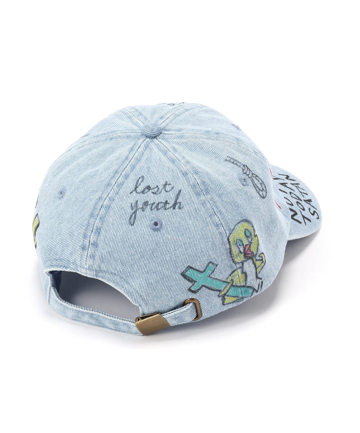 guernika/ゲルニカ/HAND PAINTED CAP/Denim