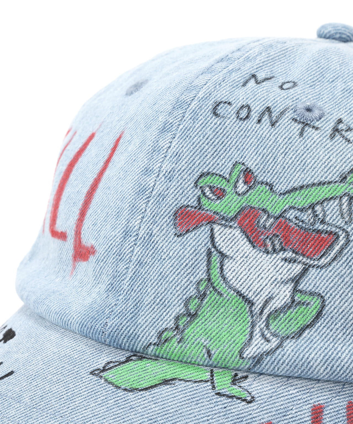 guernika/ゲルニカ/HAND PAINTED CAP/Denim