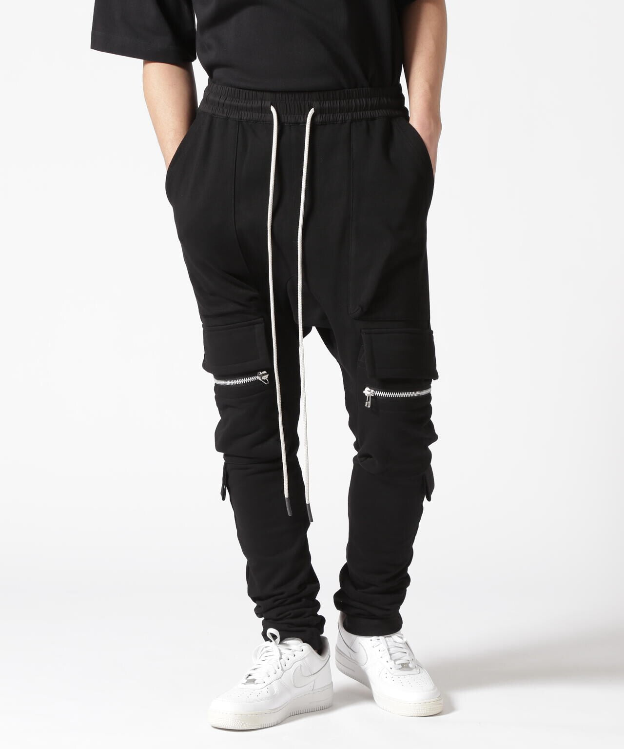 A.F ARTEFACT/エーエフ・アーティファクト/Zip Sweat Sarouel Pants