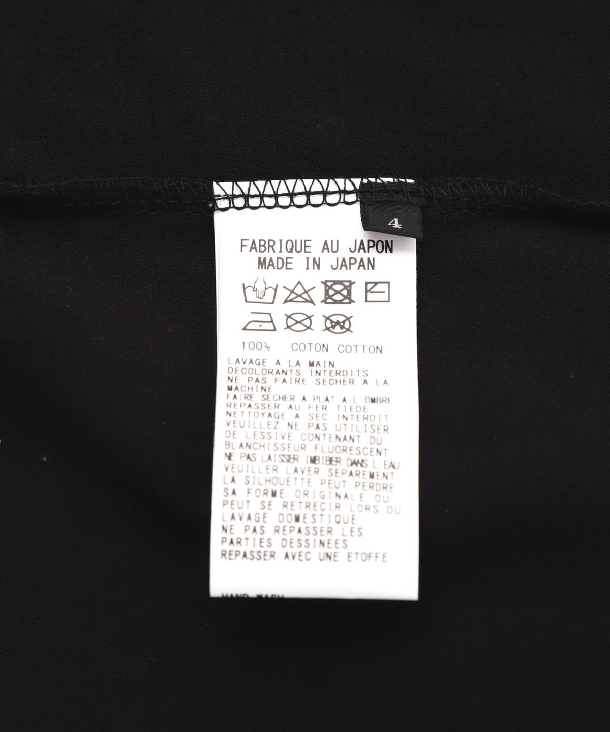 Y's/ワイズ/FEMALE PRINT ROUND NECK HALF SLEEVE TEE