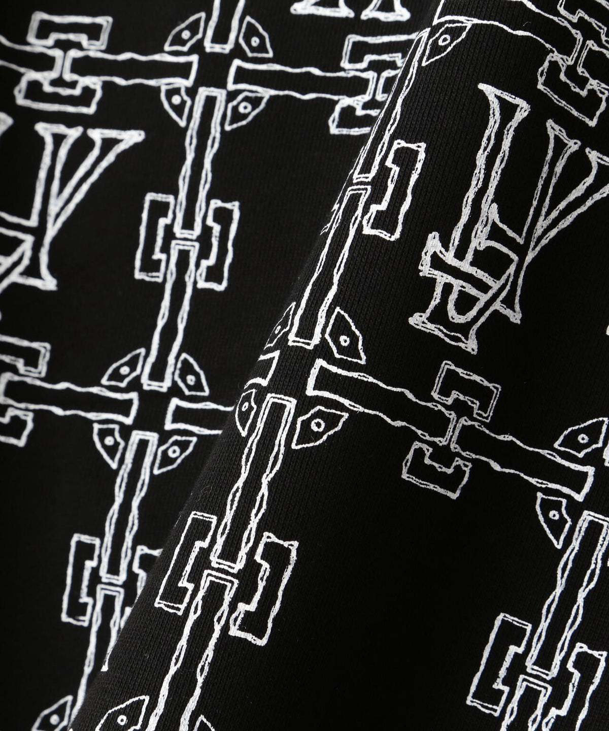 A.F ARTEFACT/エーエフ・アーティファクト/MONOGRAM PATTERN HOODIE