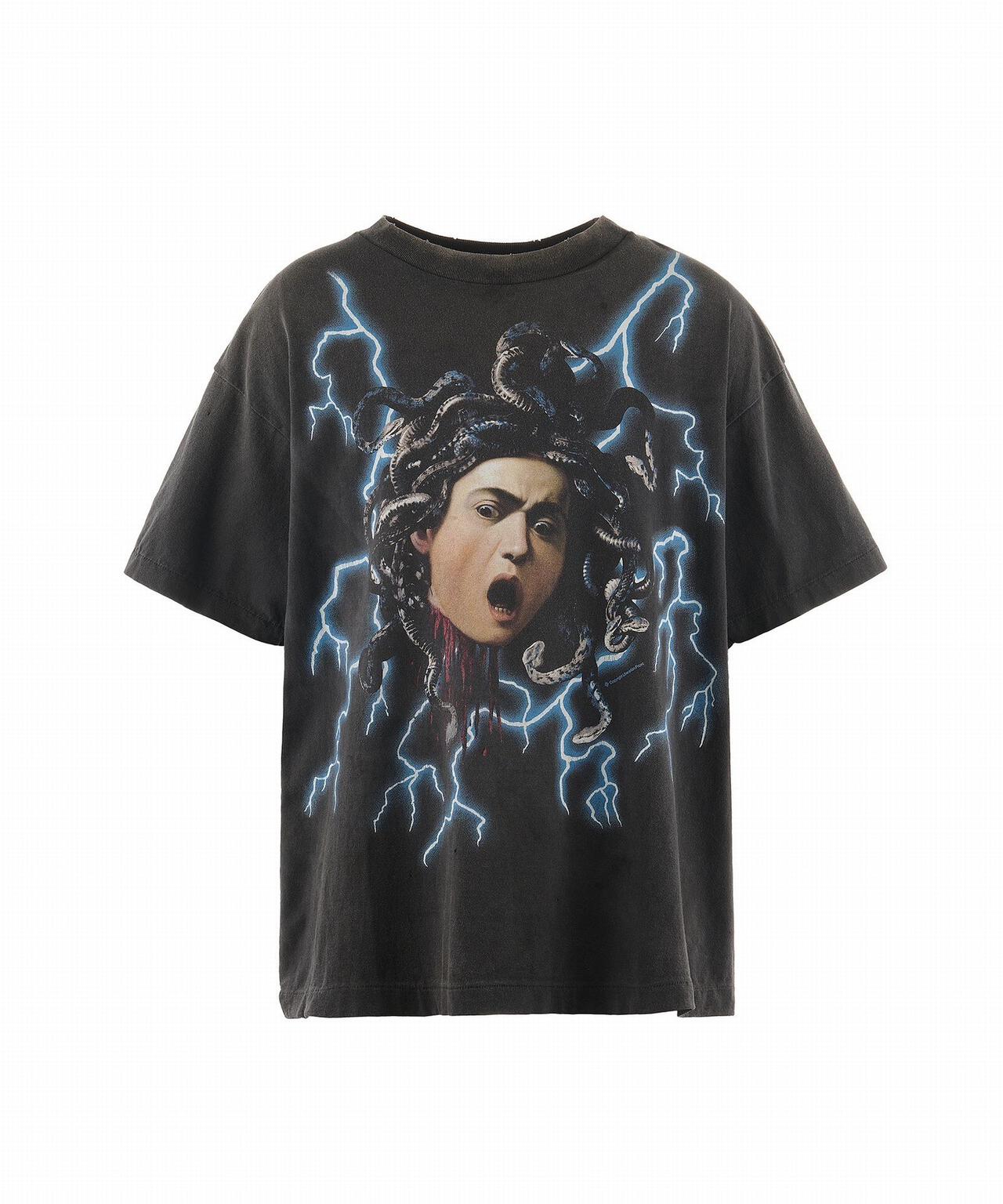 SAINT MICHAEL/セントマイケル/SS TEE/MEDUSA/BLACK