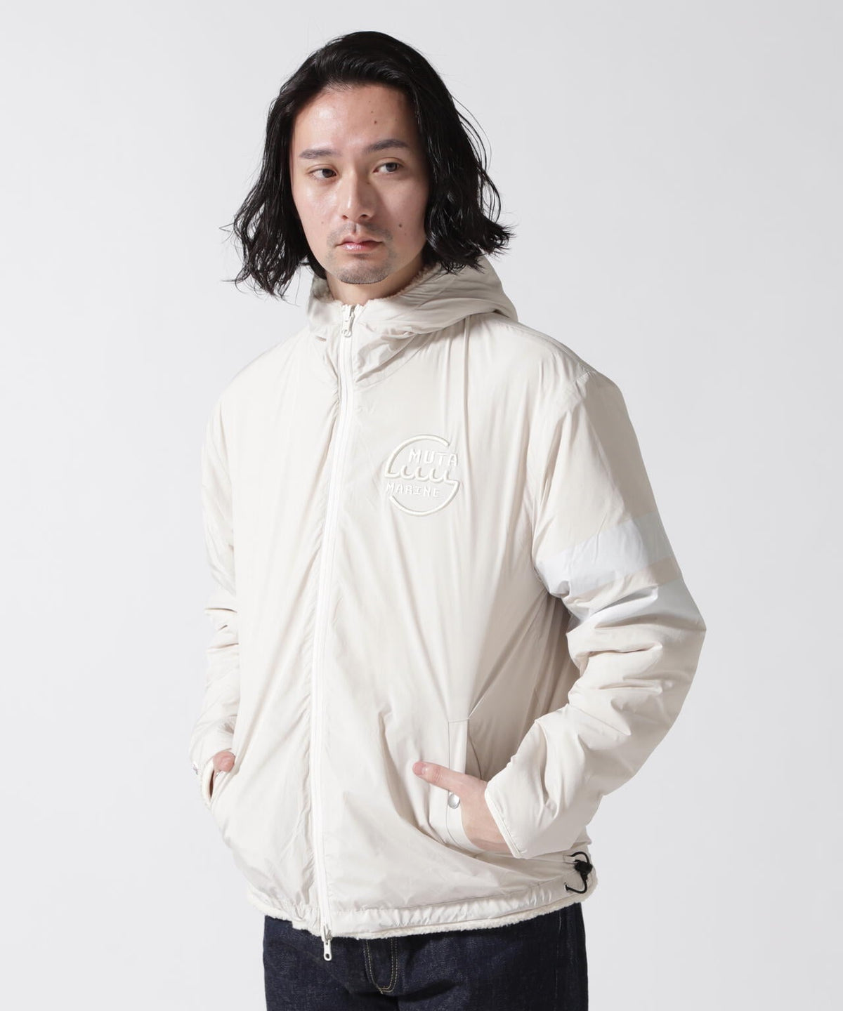 muta MARINE/ムータ マリン/別注Boa Reversible Blouson