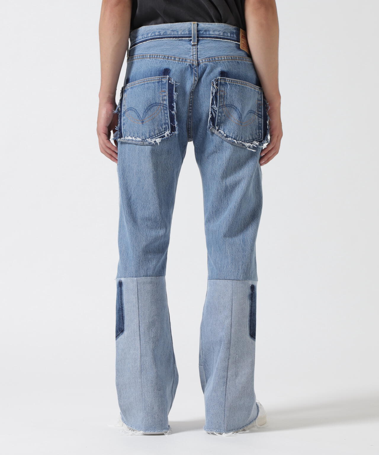 READYMADE/レディーメイド/DENIM FLARE PANTS