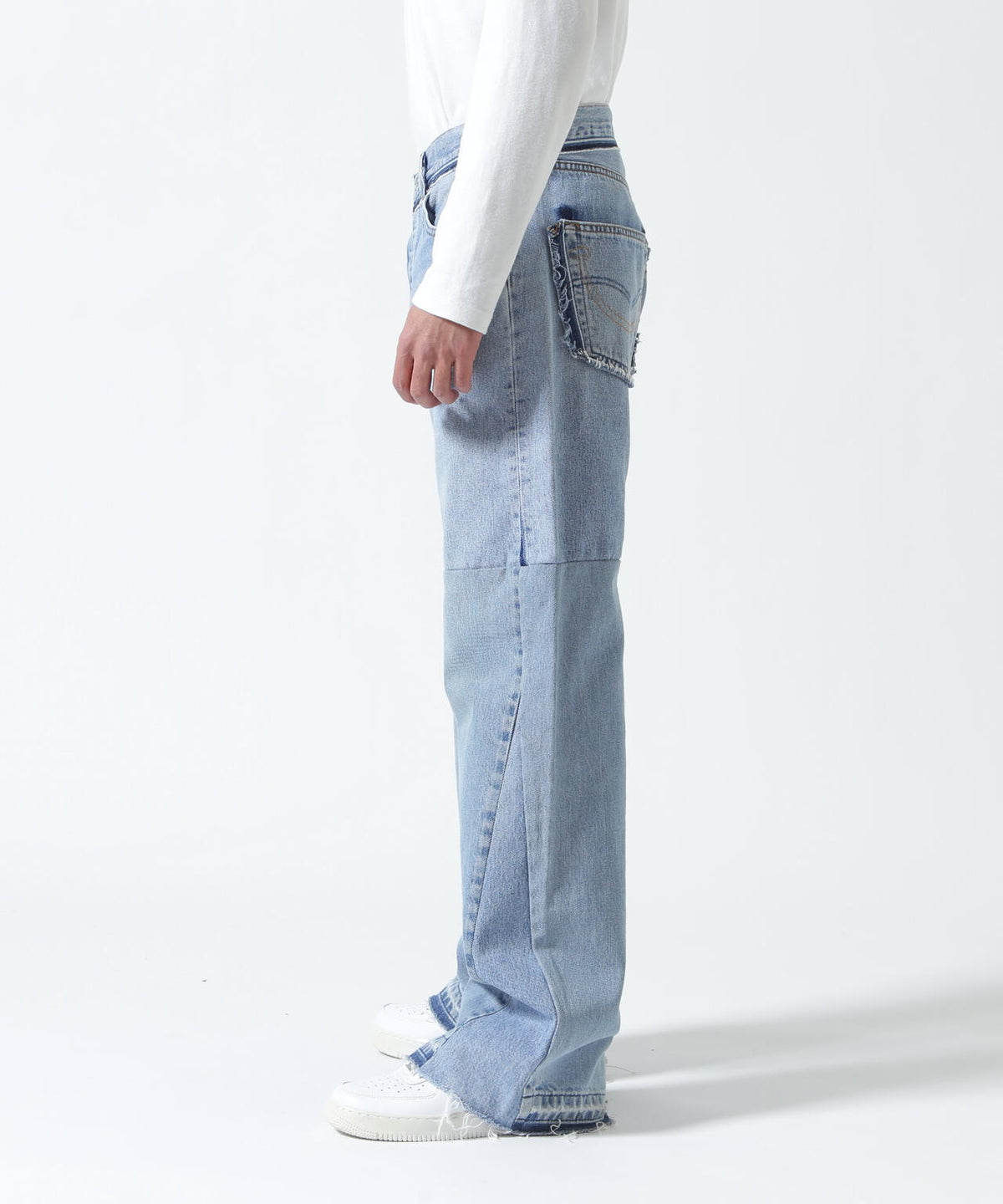 READYMADE/レディーメイド/DENIM FLARE PANTS