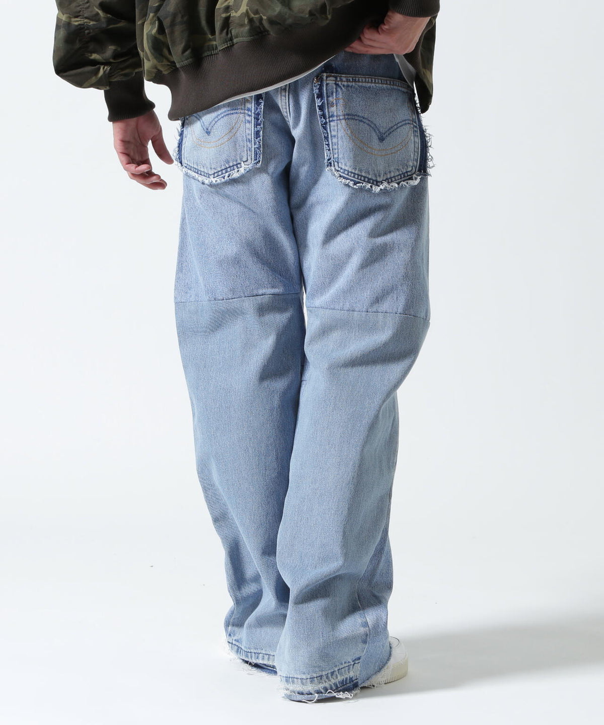 READYMADE/レディーメイド/DENIM FLARE PANTS