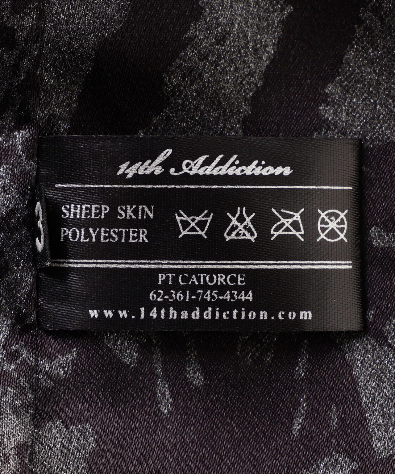 14th Addiction/フォーティーンスアディクション/Cross Hoodie