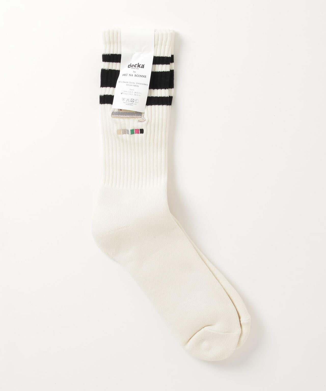 decka Quality socks/デカ クォリティソックス/80's Skater Socks