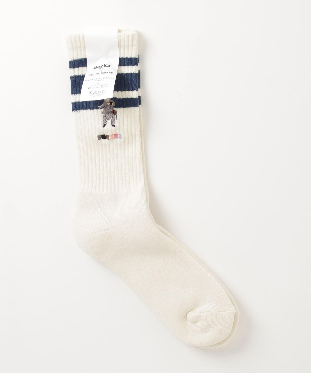 decka Quality socks/デカ クォリティソックス/80's Skater Socks