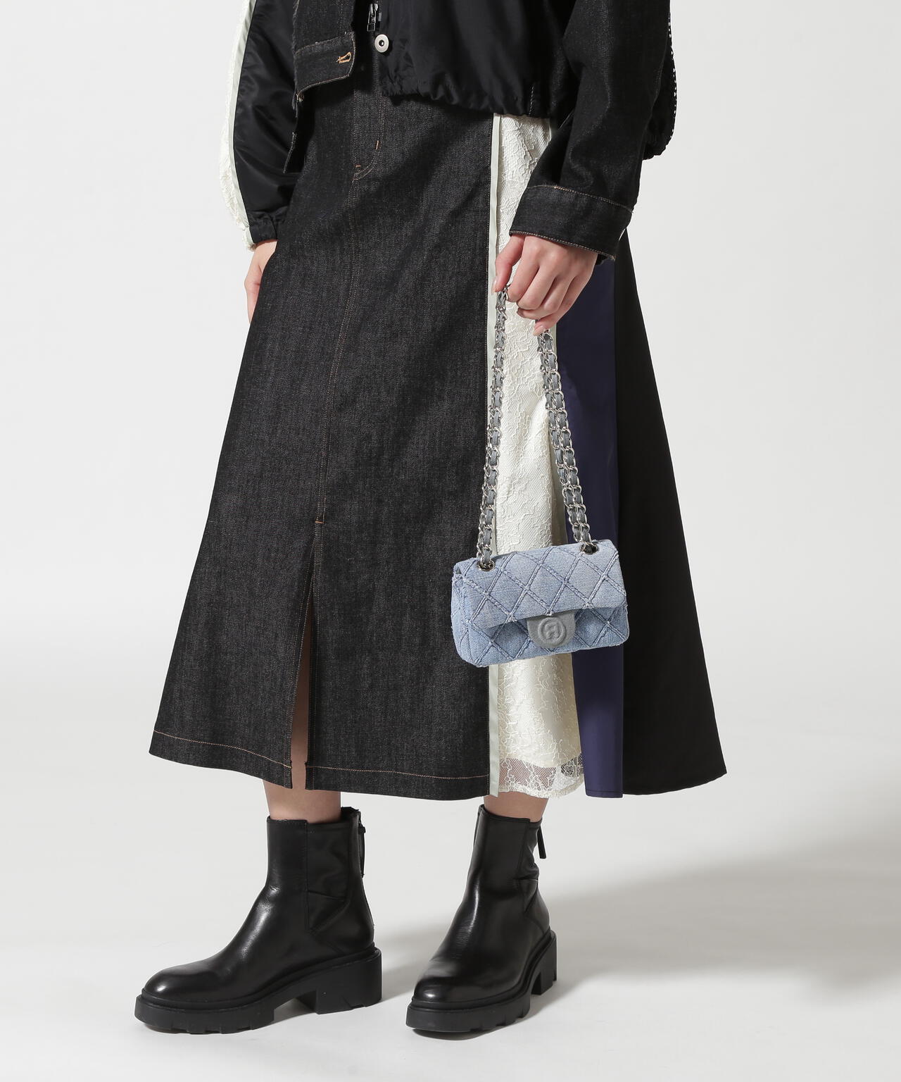 READYMADE/レディーメイド/RHOMBUS CH BG NANO/BU