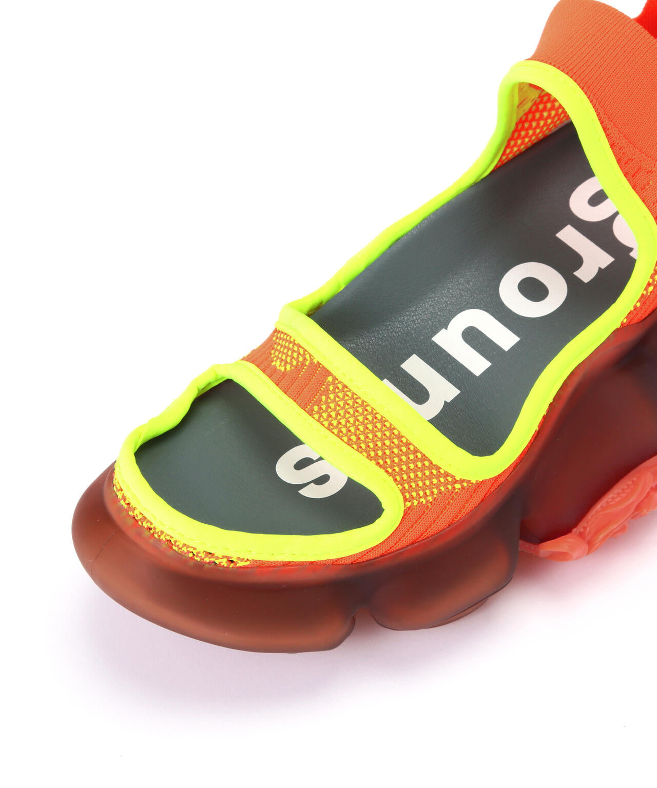 grounds/グラウンズ/MOOPIE AS1 SANDAL ORANGE YELLOW