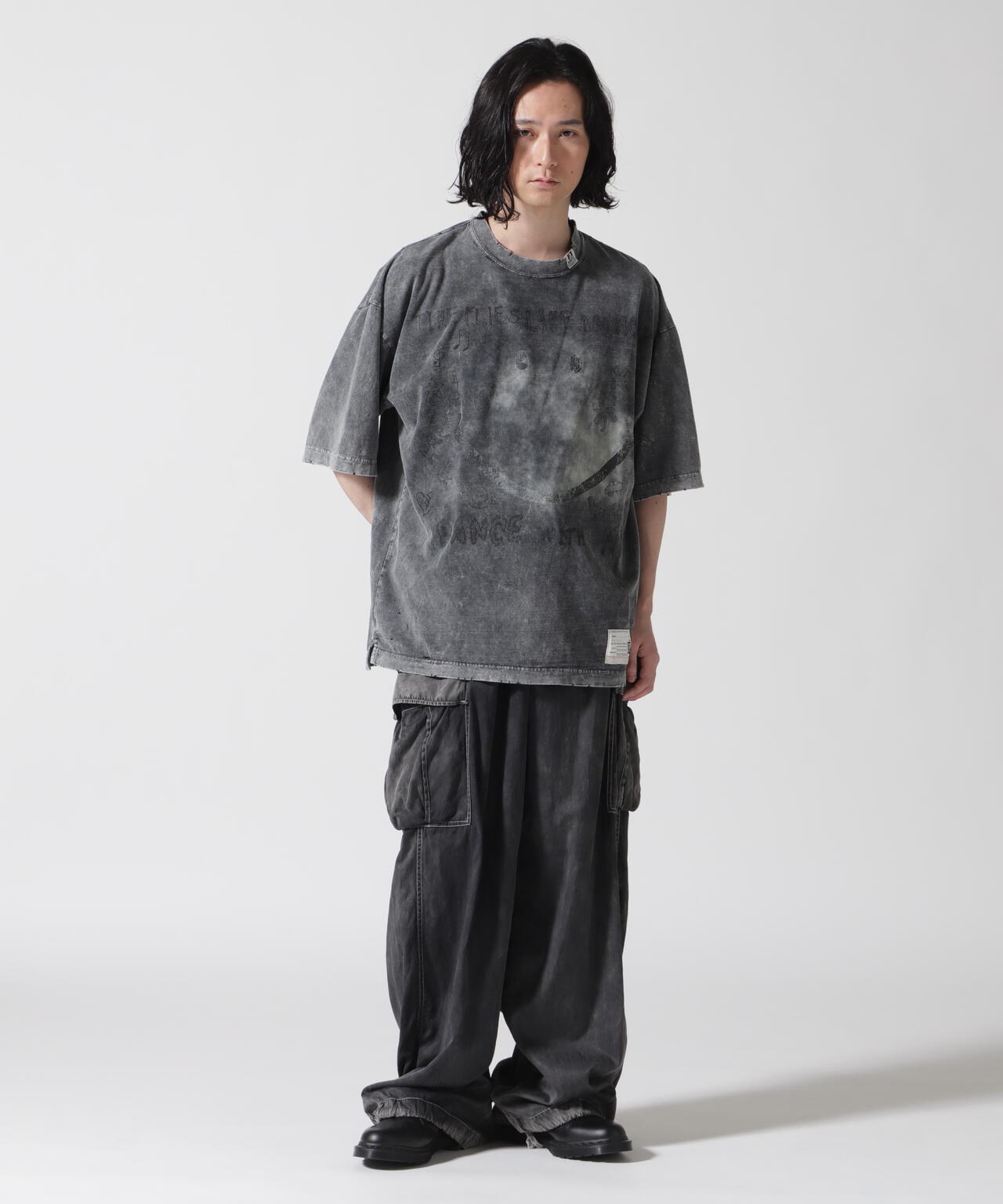 Maison MIHARAYASUHIRO/メゾン ミハラヤスヒロ/C/R SATIN CARGO PANTS