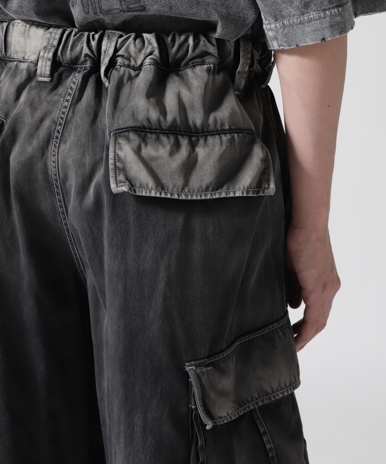 Maison MIHARAYASUHIRO/メゾン ミハラヤスヒロ/C/R SATIN CARGO PANTS