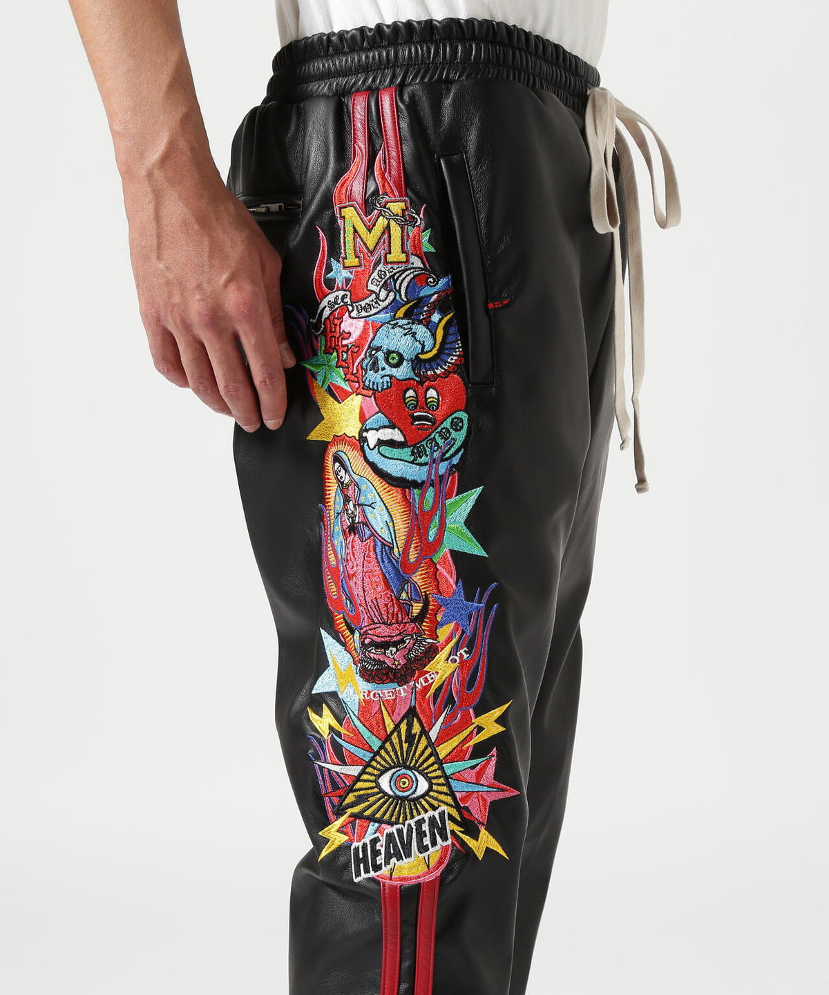MAYO/メイヨー/別注PU TRACK PANTS