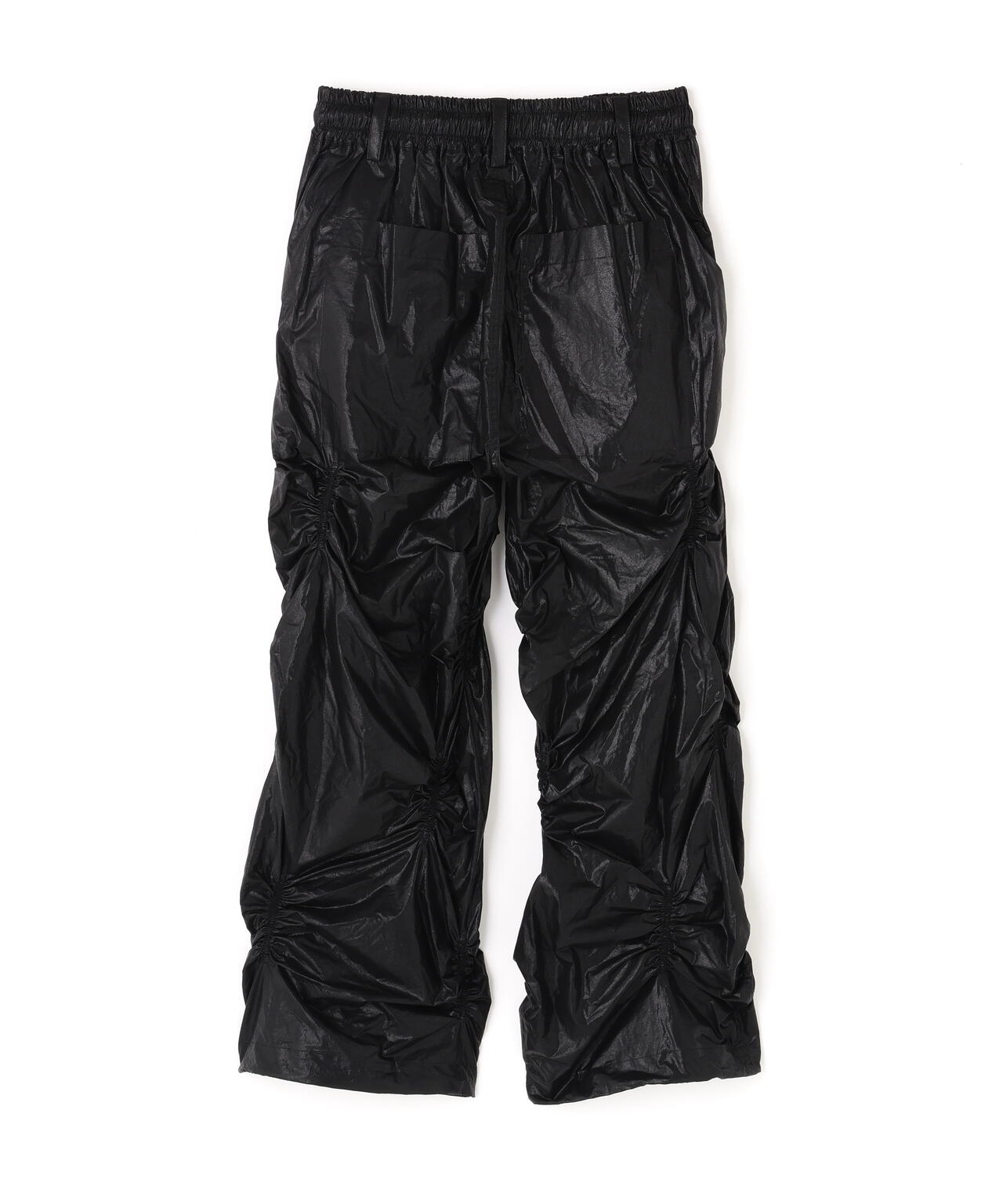 A.F ARTEFACT/エーエフ・アーティファクト/COATING RANDAM GATHER WIDE PANT