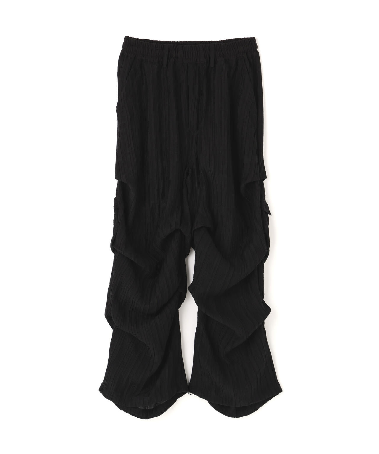 A.F ARTEFACT/エーエフ・アーティファクト/SHEER YORYU TUCK BAGGY PANTS