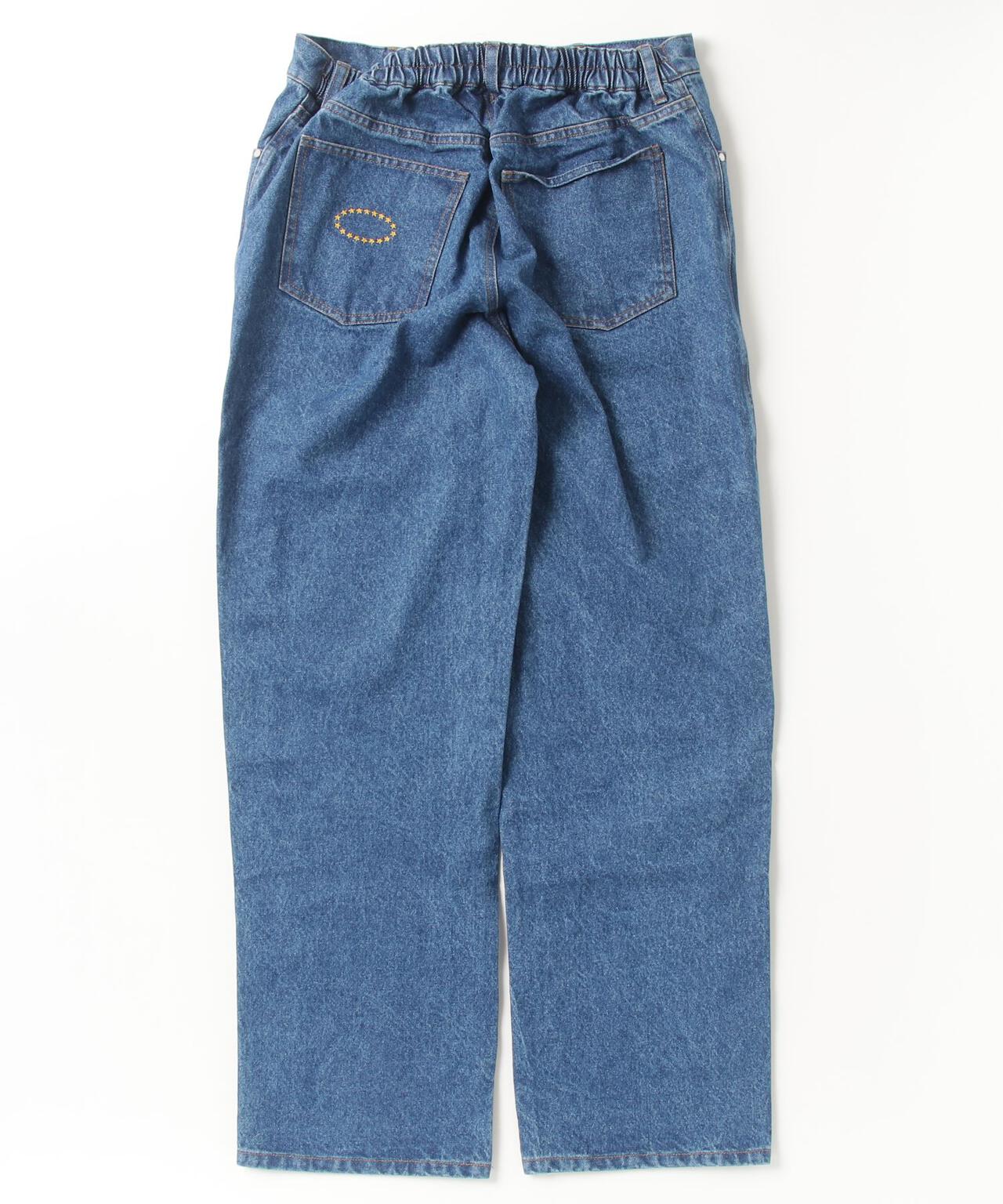 AFB/エーエフビー/STRAIGHT DOUBLE KNEE STUDDED PANTS