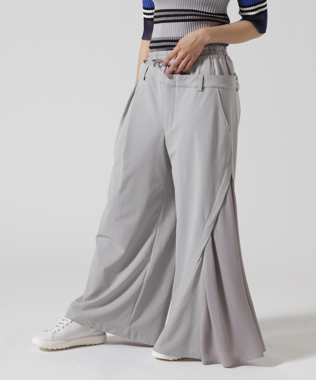 AULA AILA/アウラアイラ/別注 ASYMMETRY COLOR PANTS