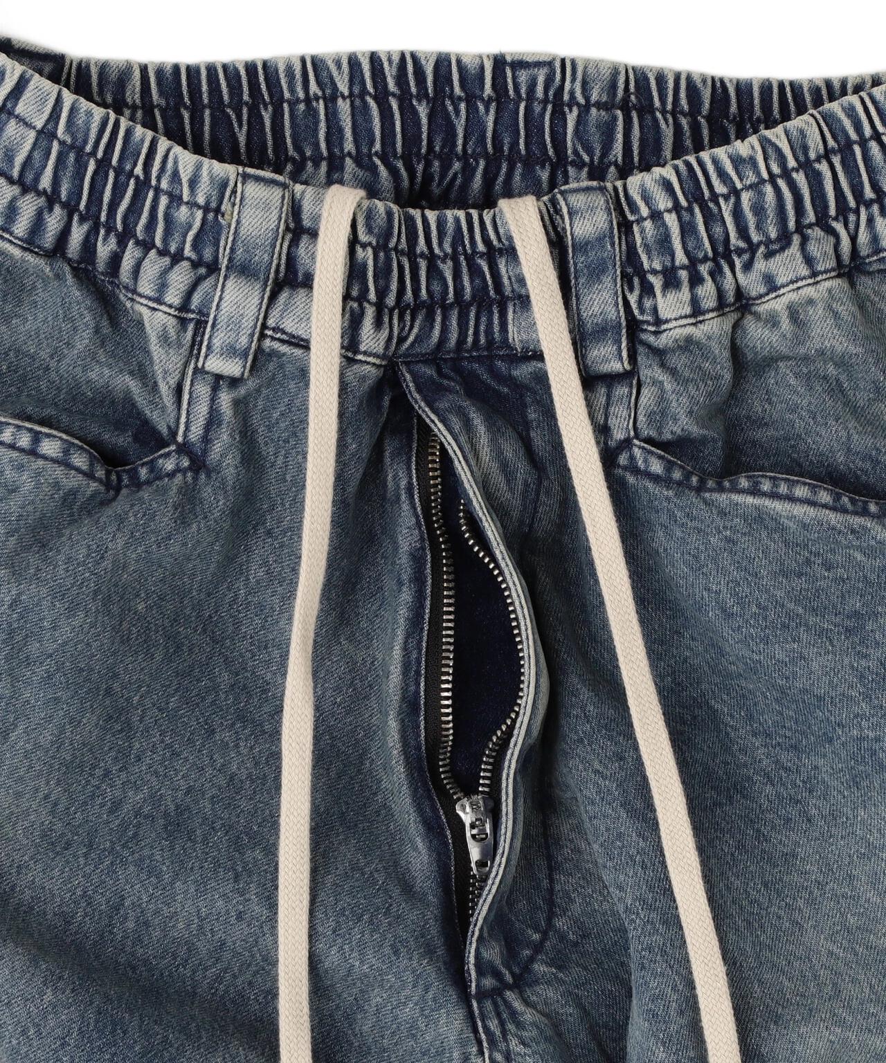A.F ARTEFACT/エーエフ・アーティファクト/DENIM CARGO TUCK BAGGY PANTS