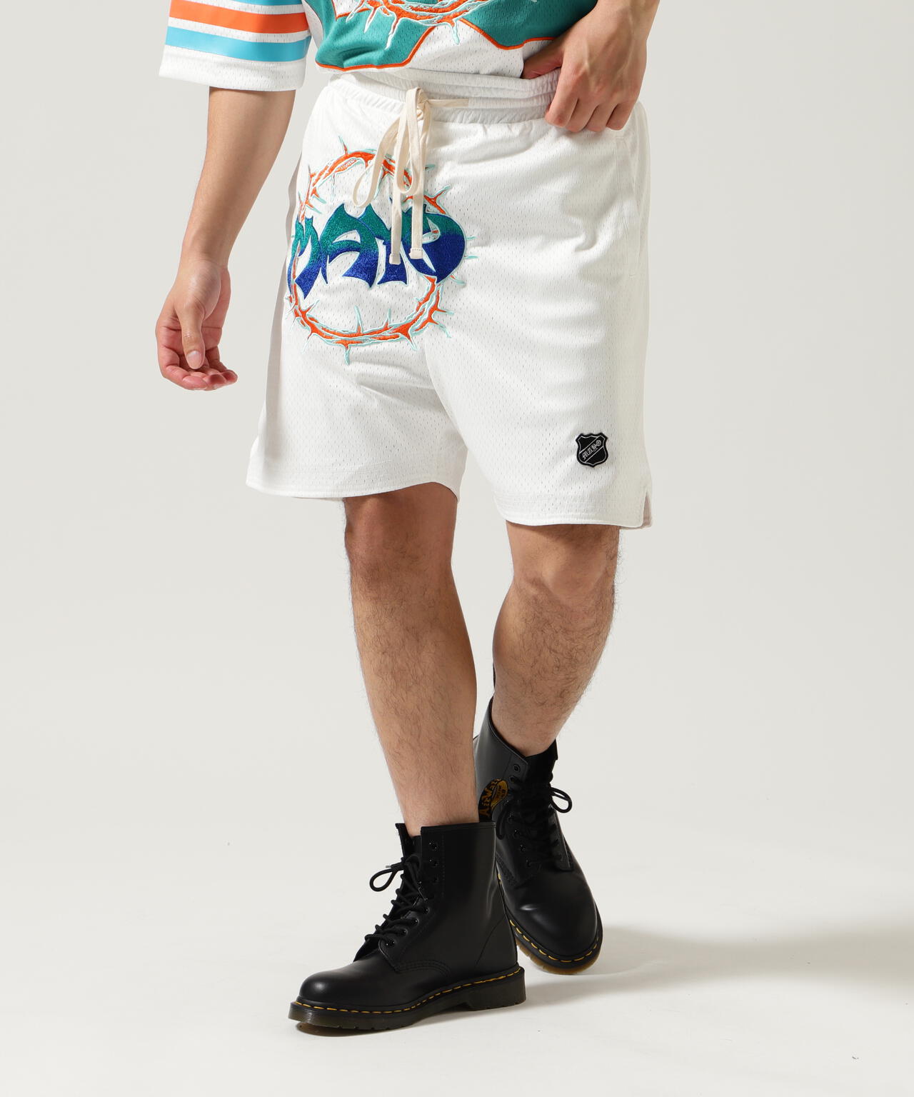 MAYO/メイヨー/THORNS EMBROIDERY GAME SHORTS