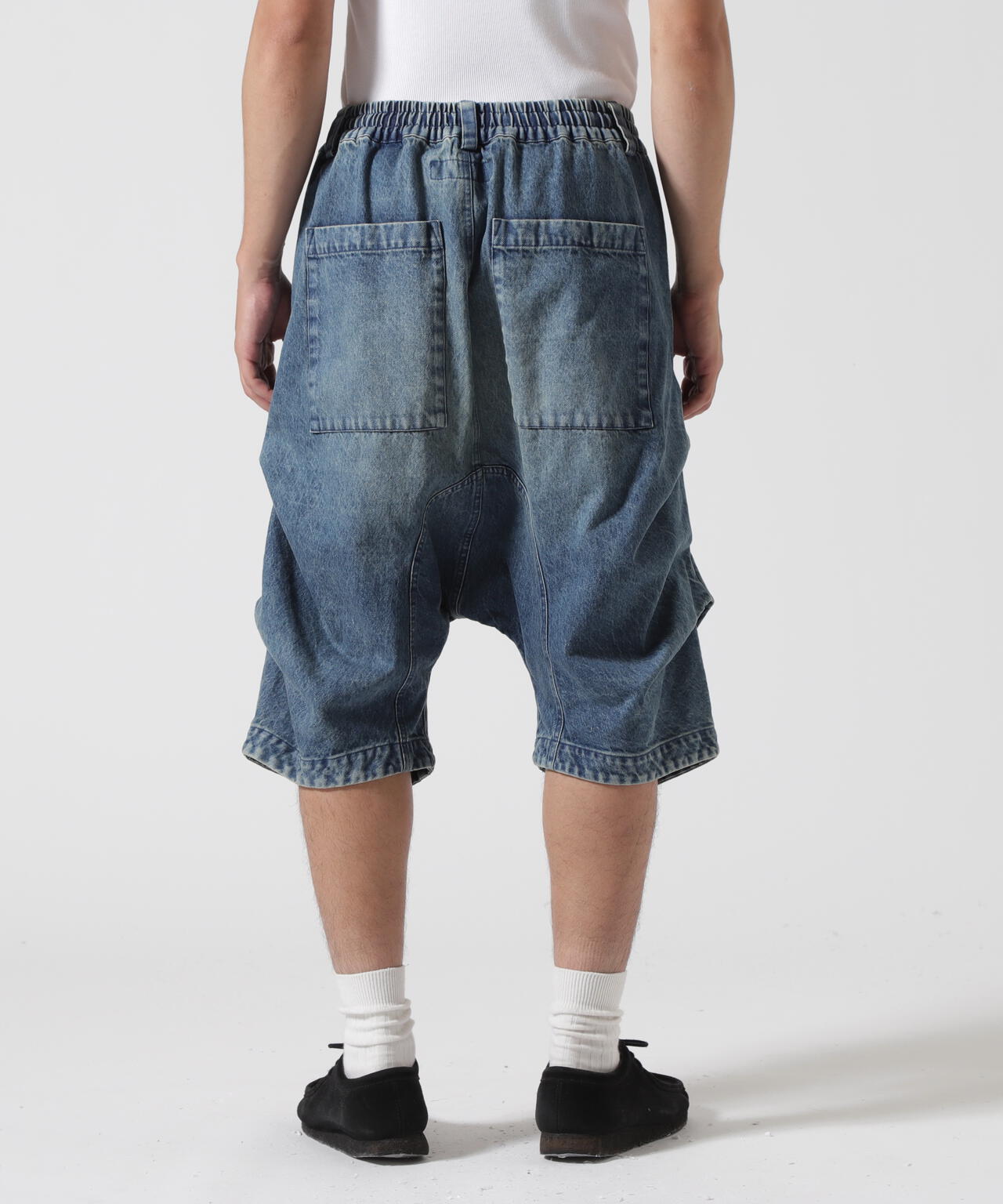 A.F ARTEFACT/エーエフ・アーティファクト/DENIM TUCK SHORTS