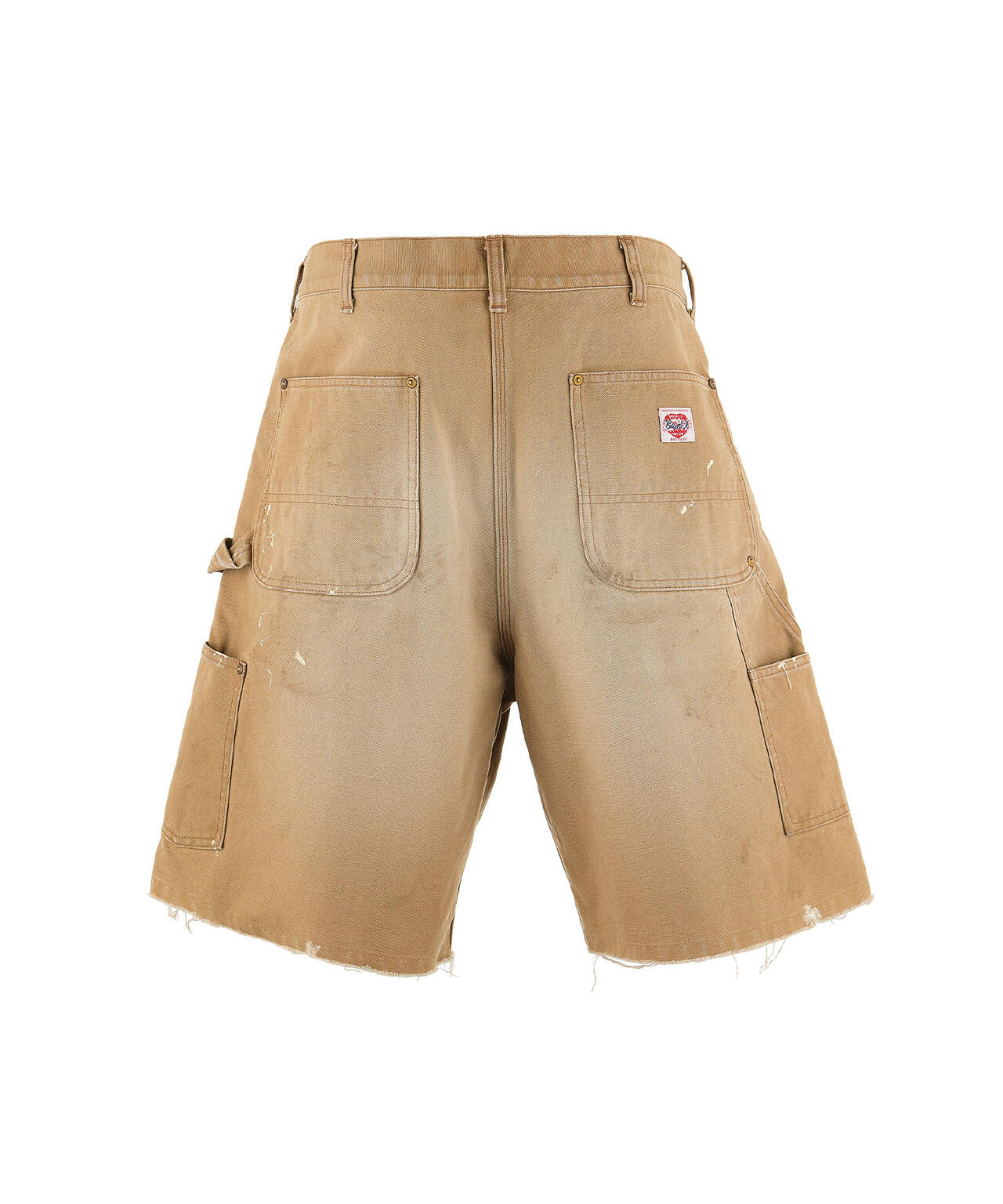 SAINT MICHAEL/セントマイケル/DOUBLE KNEE SHORTS BEIGE