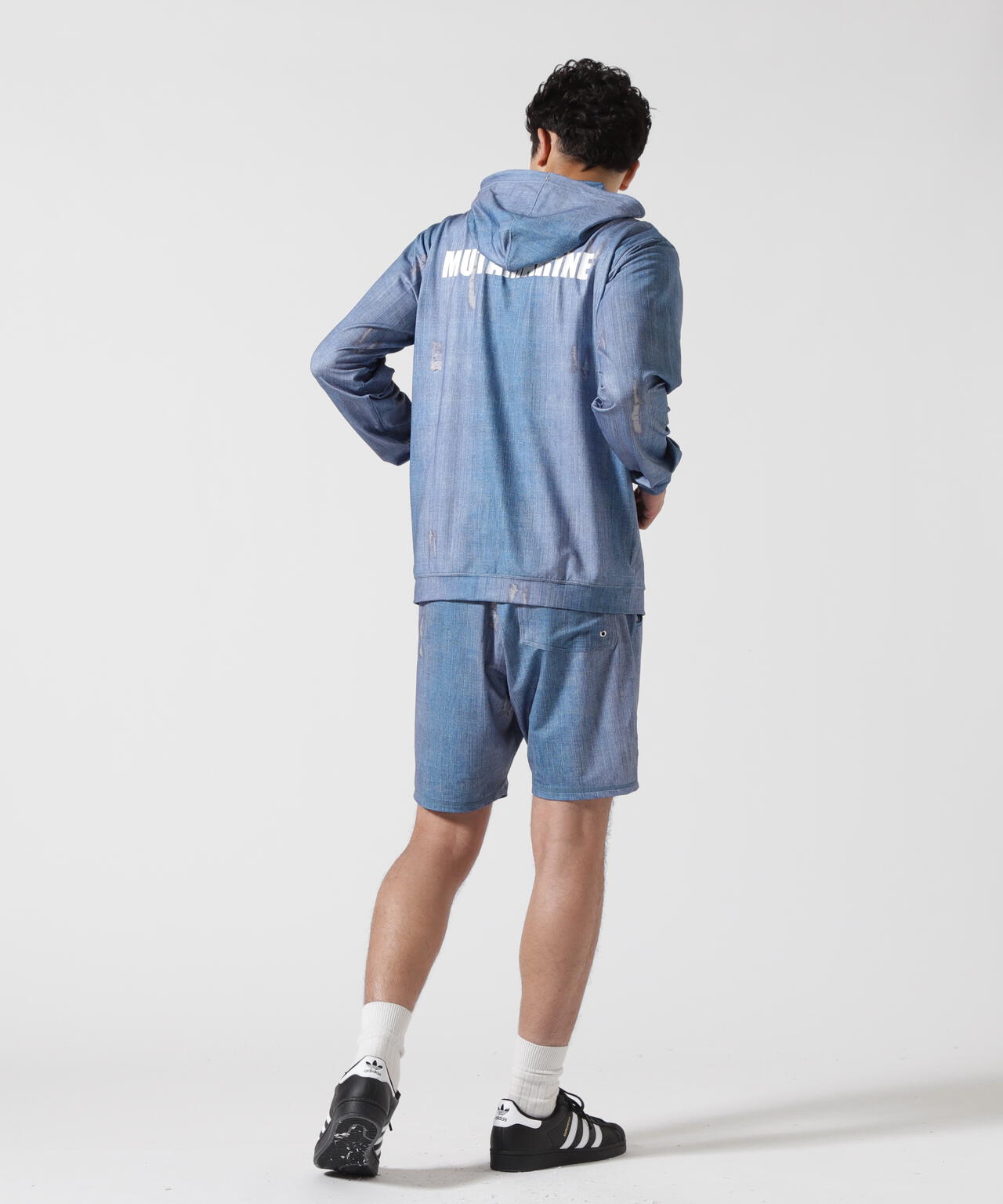 muta MARINE/ムータ マリン/DENIM PRINTED RASH PANTS