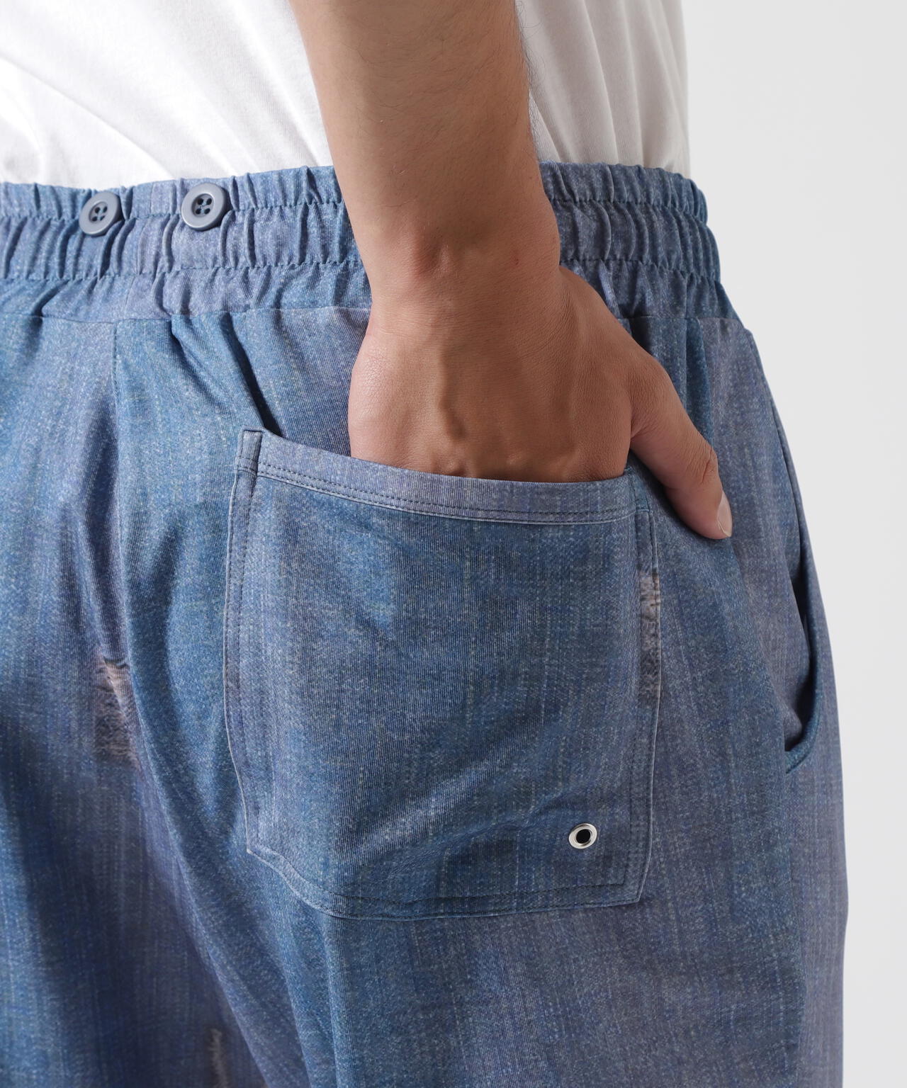 muta MARINE/ムータ マリン/DENIM PRINTED RASH PANTS