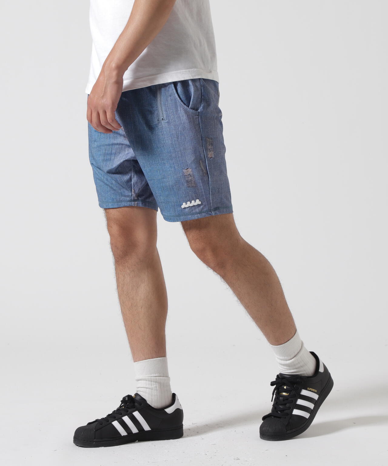 muta MARINE/ムータ マリン/DENIM PRINTED RASH PANTS
