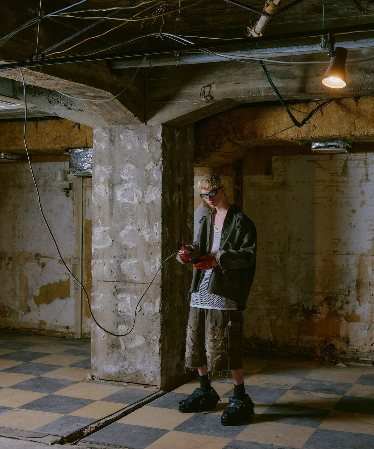 FR(13)NDS/フレンズ/DOUBLE KNEE SHORTS