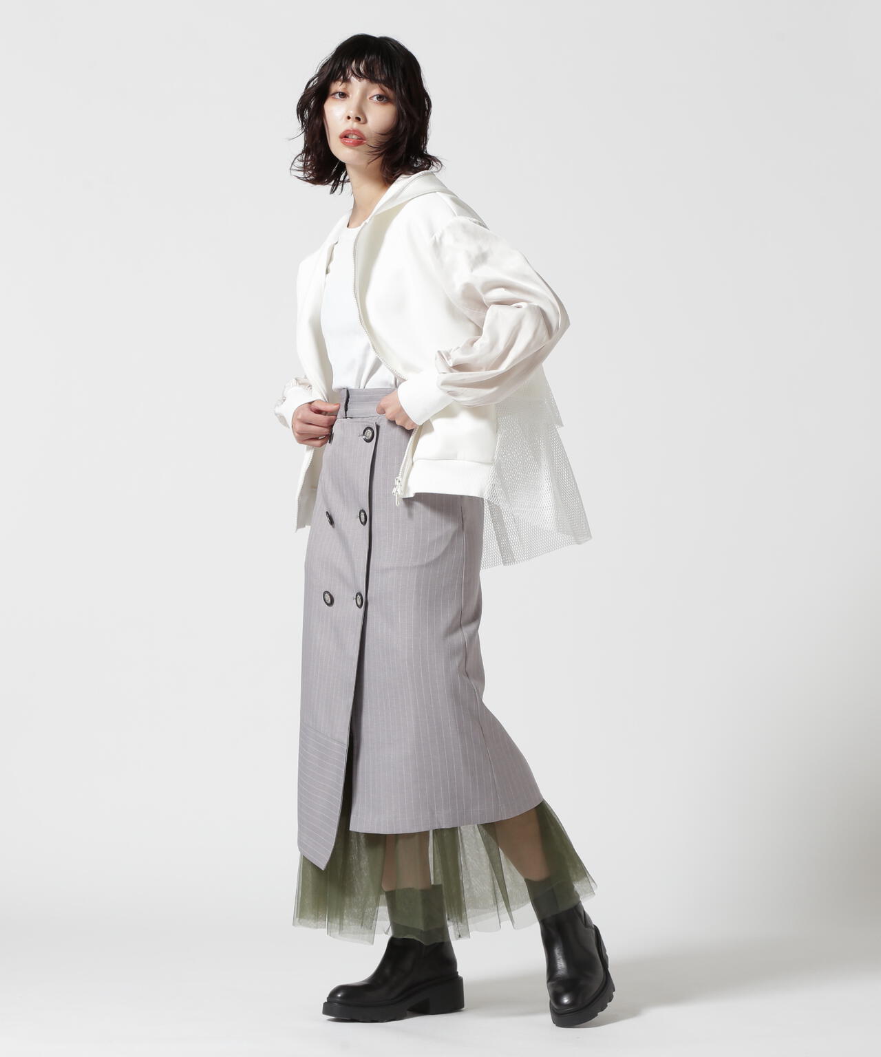 Risley/リズレー/WRAP SKIRT