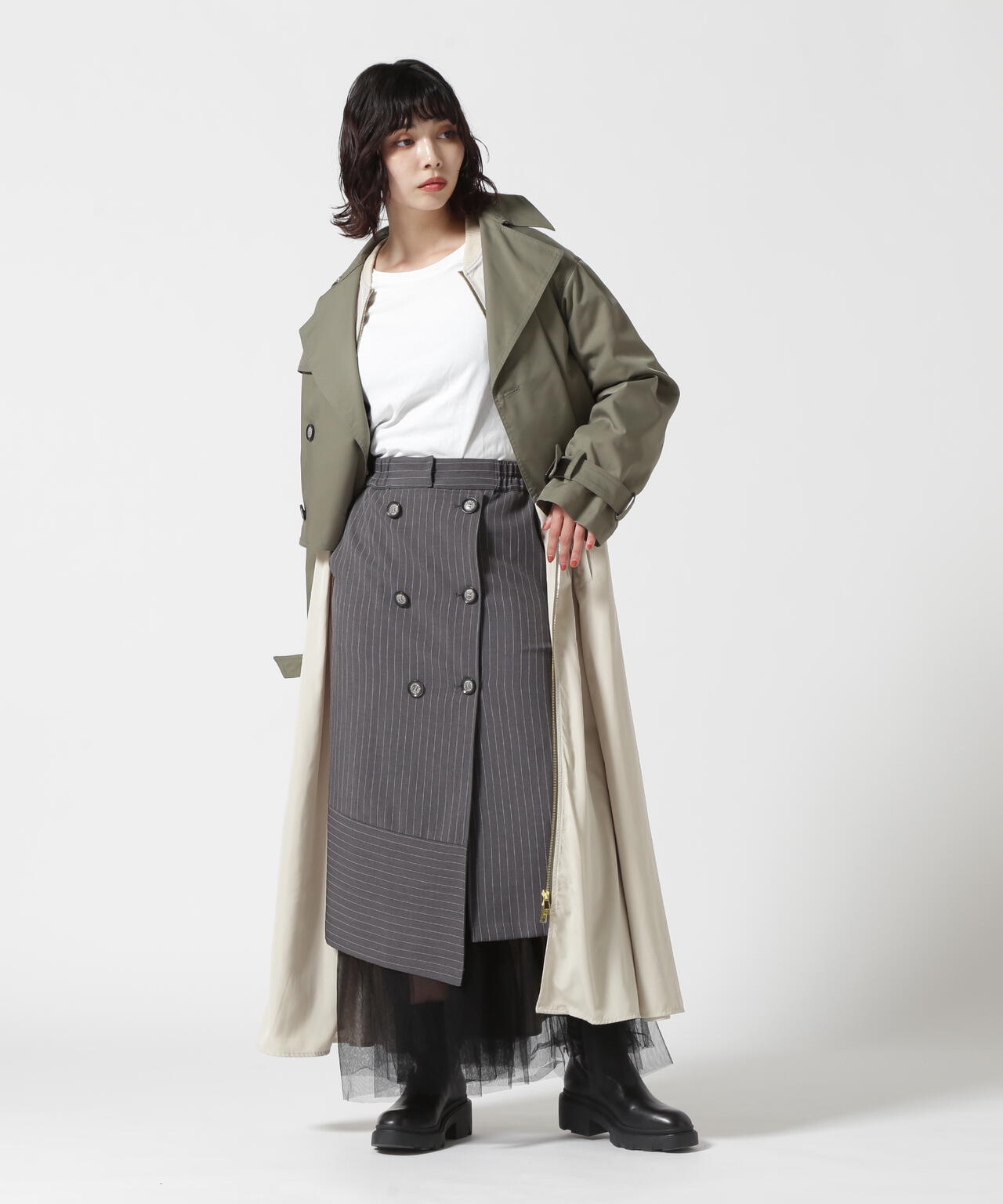 Risley/リズレー/WRAP SKIRT