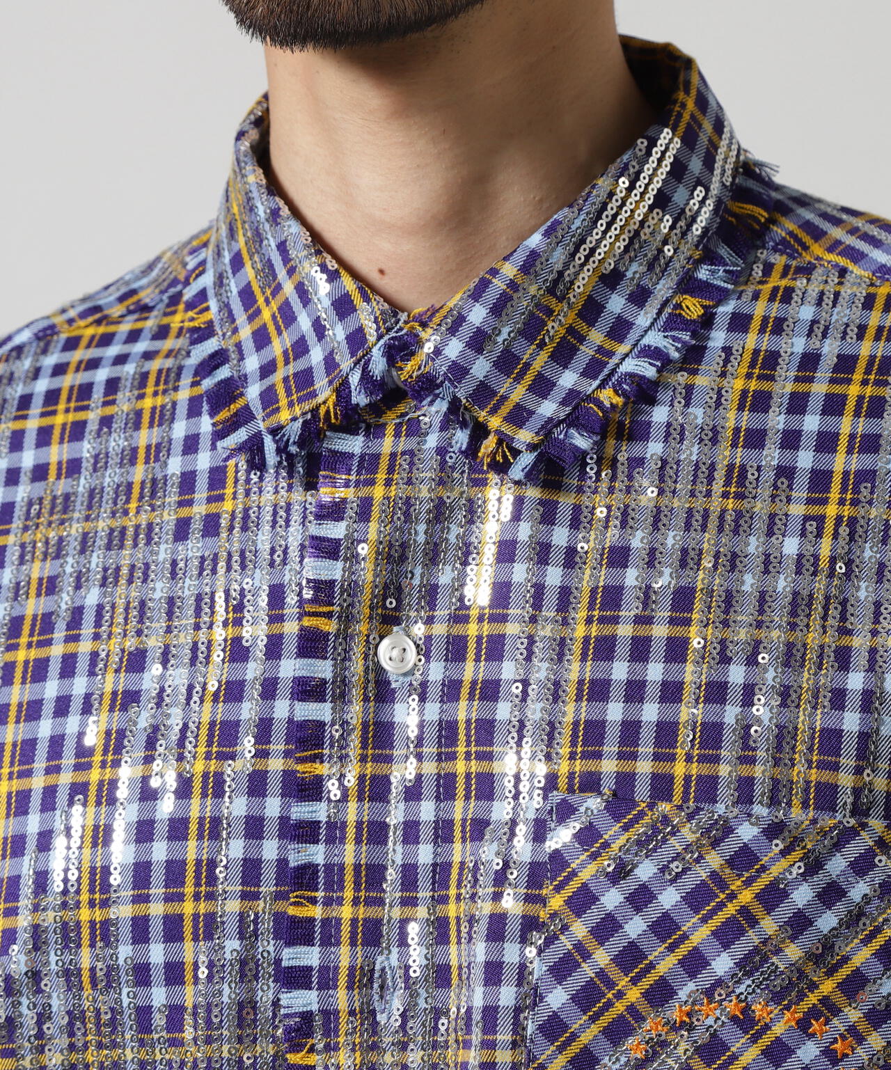 AFB/エーエフビー/SPANGLE SHIRTS