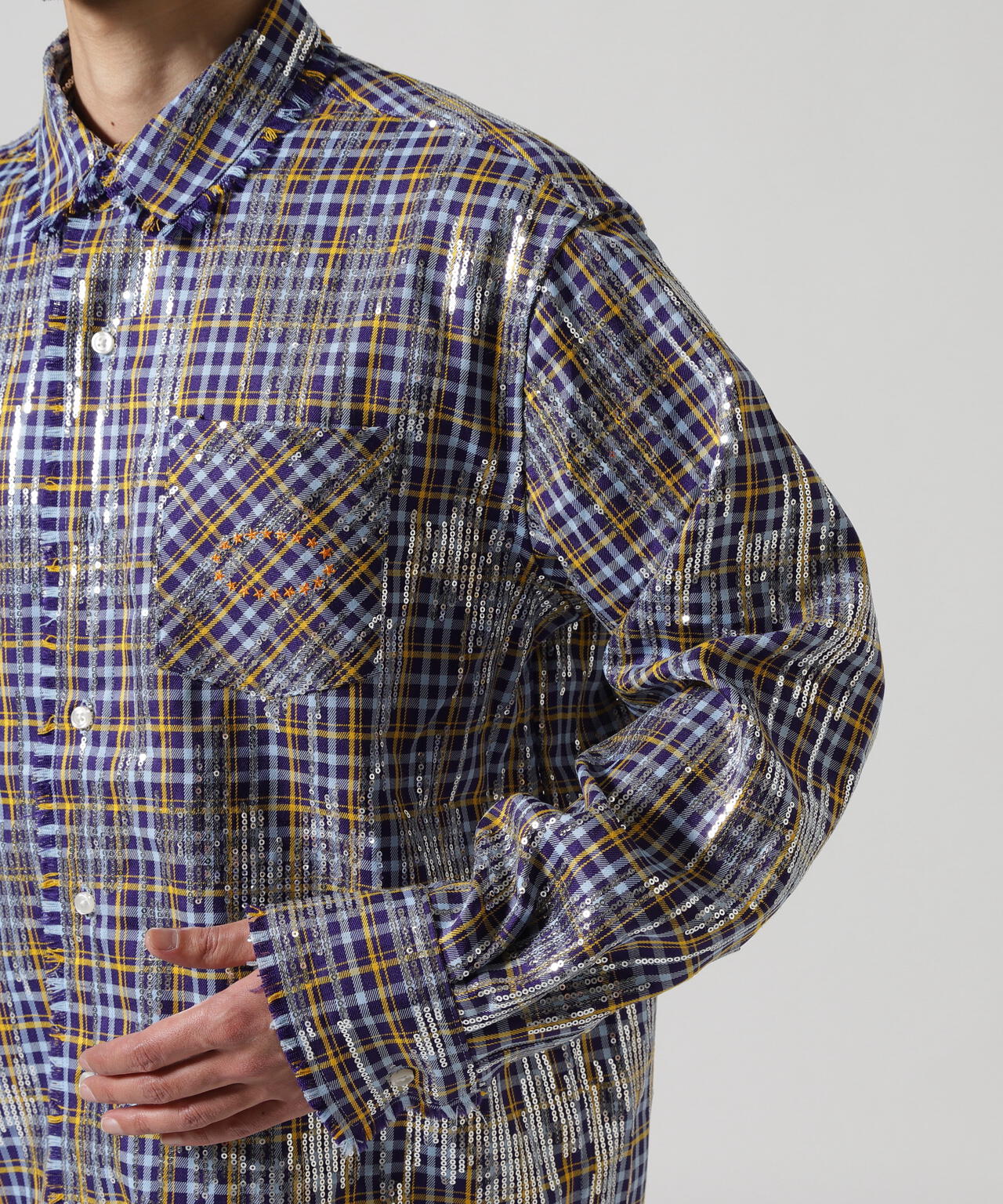 AFB/エーエフビー/SPANGLE SHIRTS