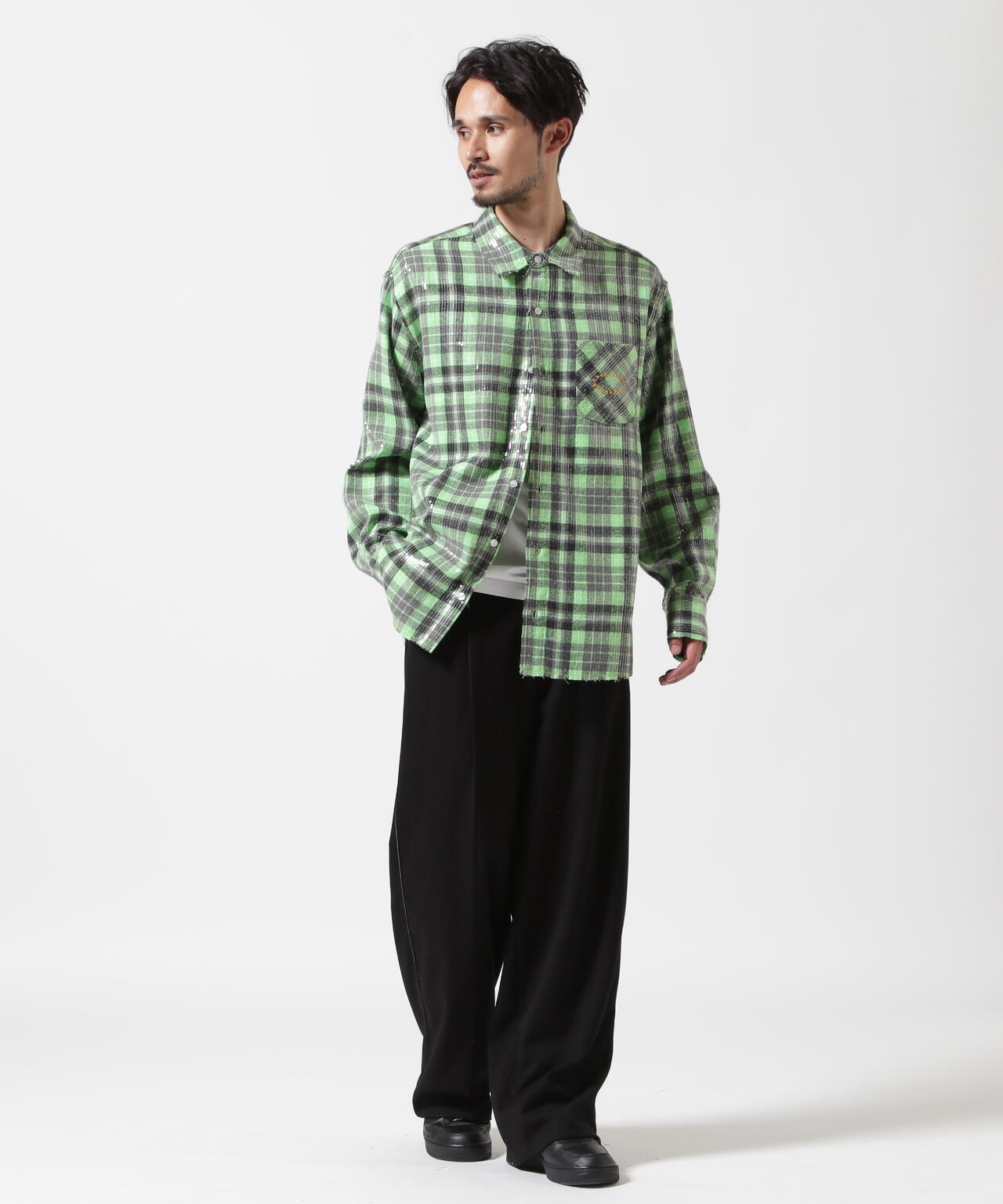 AFB/エーエフビー/SPANGLE SHIRTS