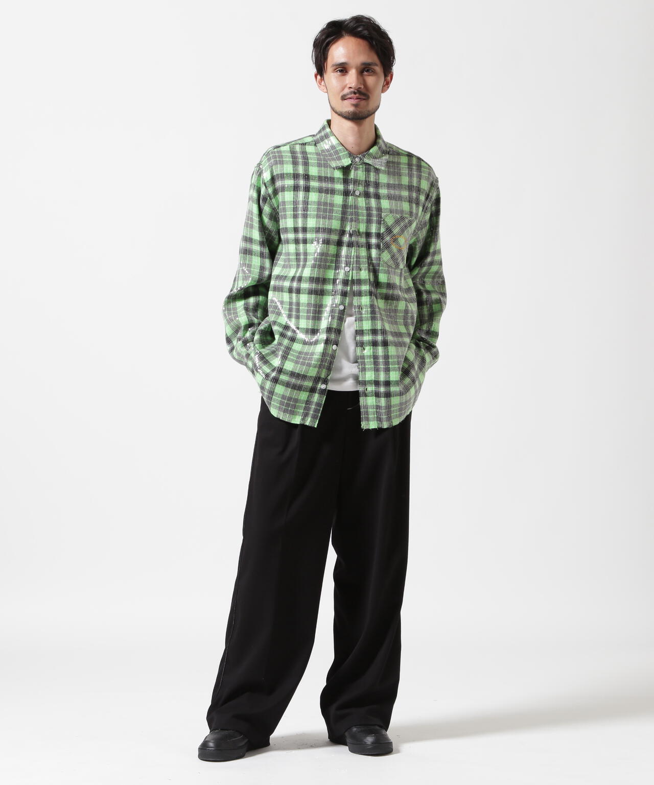 AFB/エーエフビー/SPANGLE SHIRTS