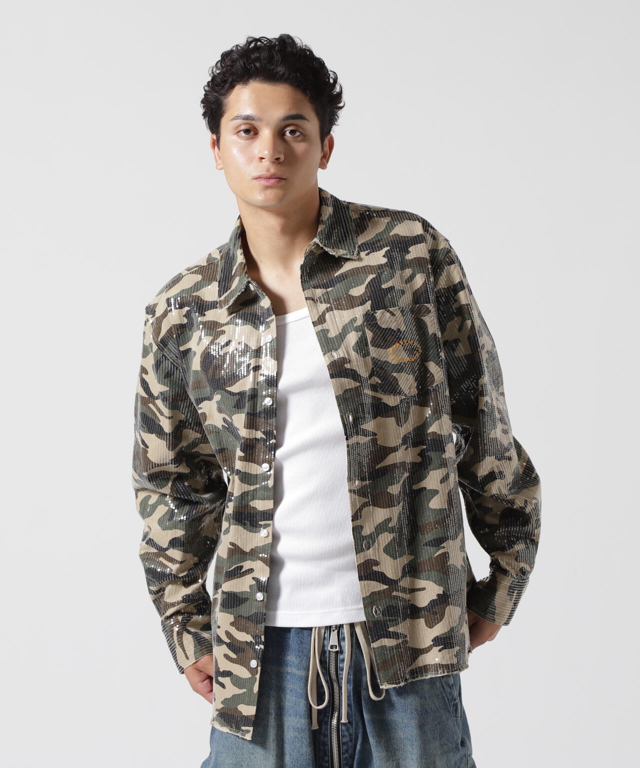 AFB/エーエフビー/SPANGLE SHIRTS