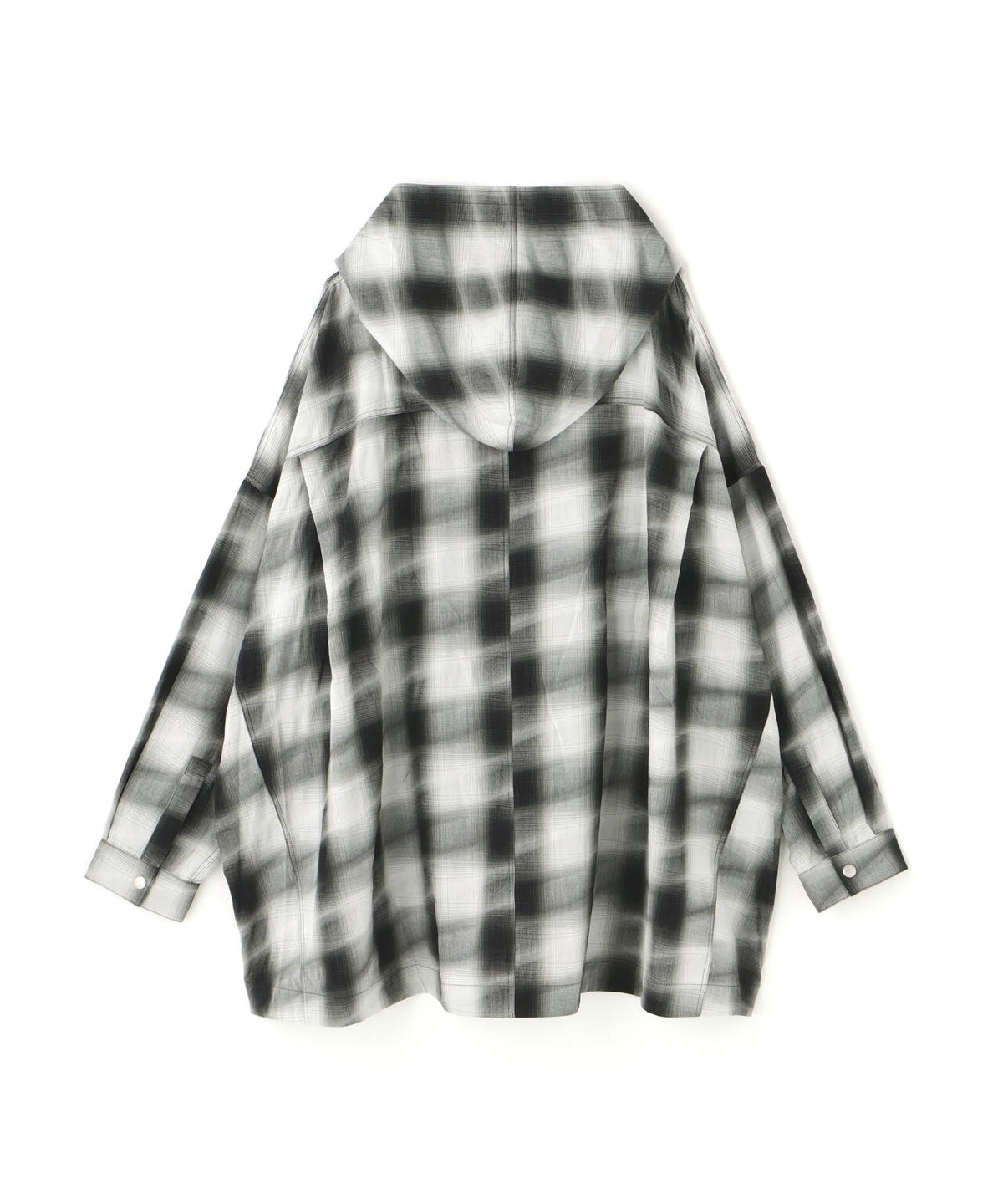 A.F ARTEFACT/エーエフアーティファクト/YOROKE CHECK HOODIE SHIRTS