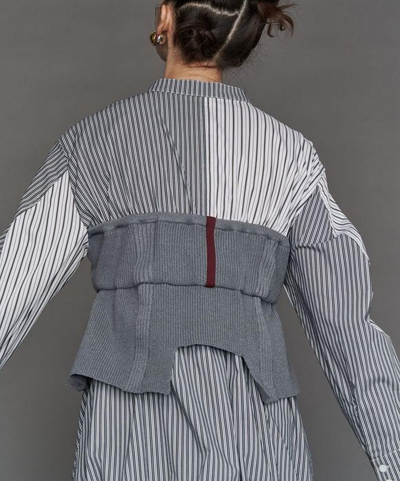 UN3D./アンスリード/KNIT BUSTIER DOCKING SH