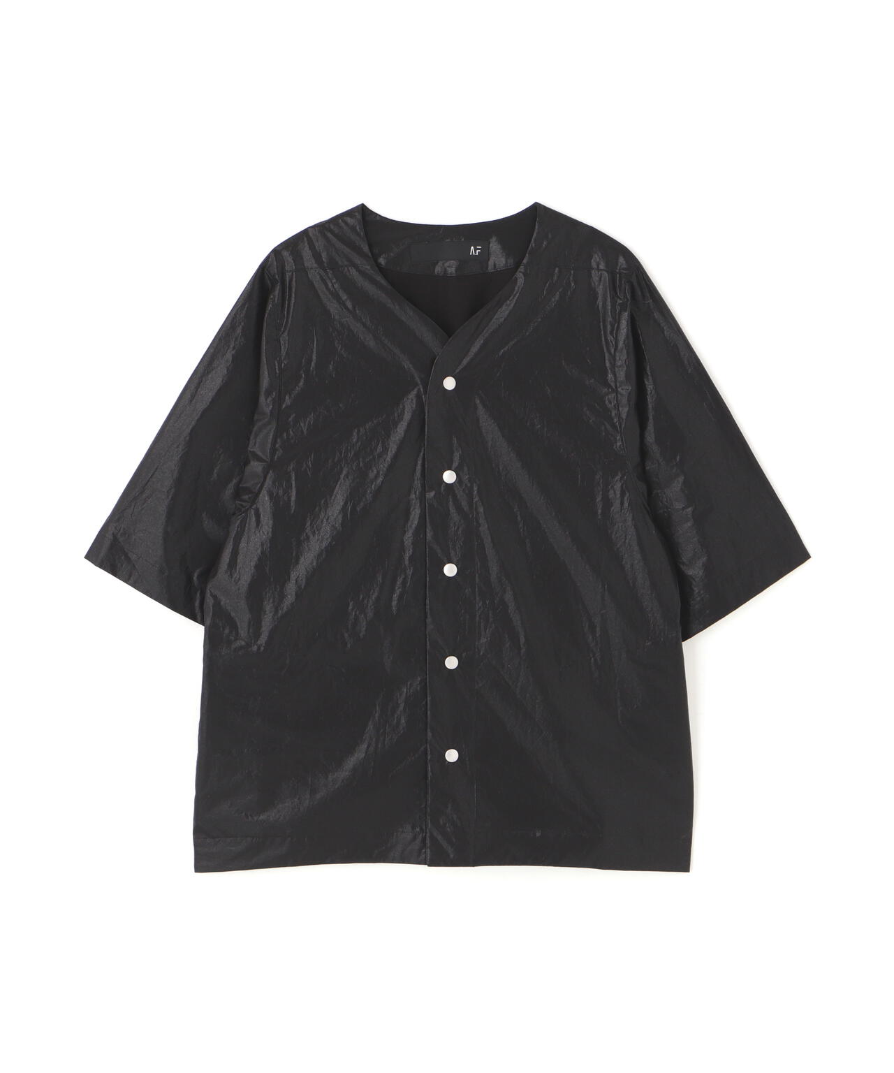 A.F ARTEFACT/エーエフ・アーティファクト/COATING BASEBALL SHIRTS