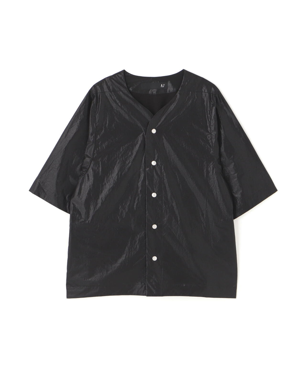A.F ARTEFACT/エーエフ・アーティファクト/COATING BASEBALL SHIRTS