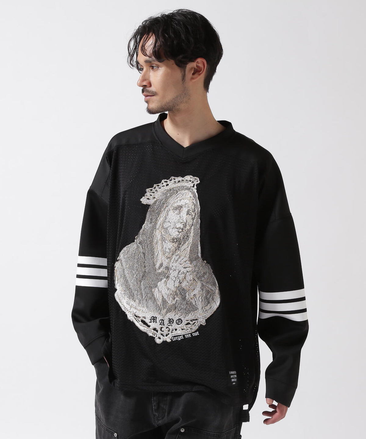 MAYO/メイヨー/MARIA EMBROIDERY GAME SHIRTS