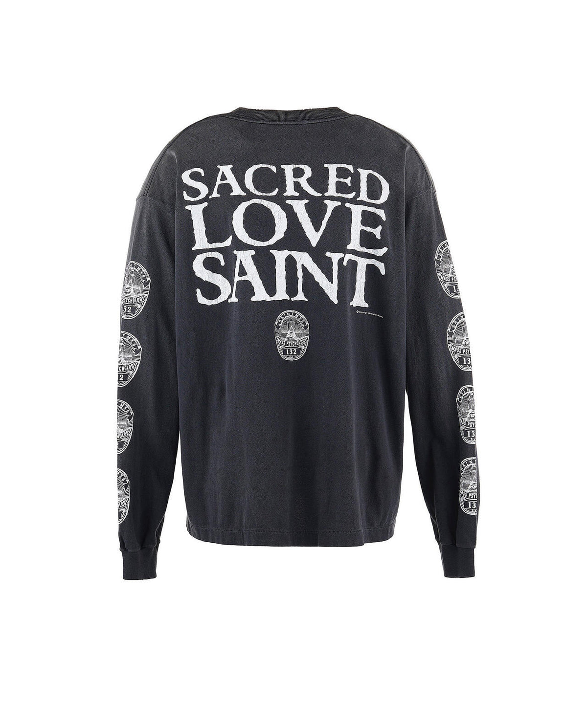 SAINT MICHAEL/セントマイケル/LOVE SAINT LS TEE - BLACK
