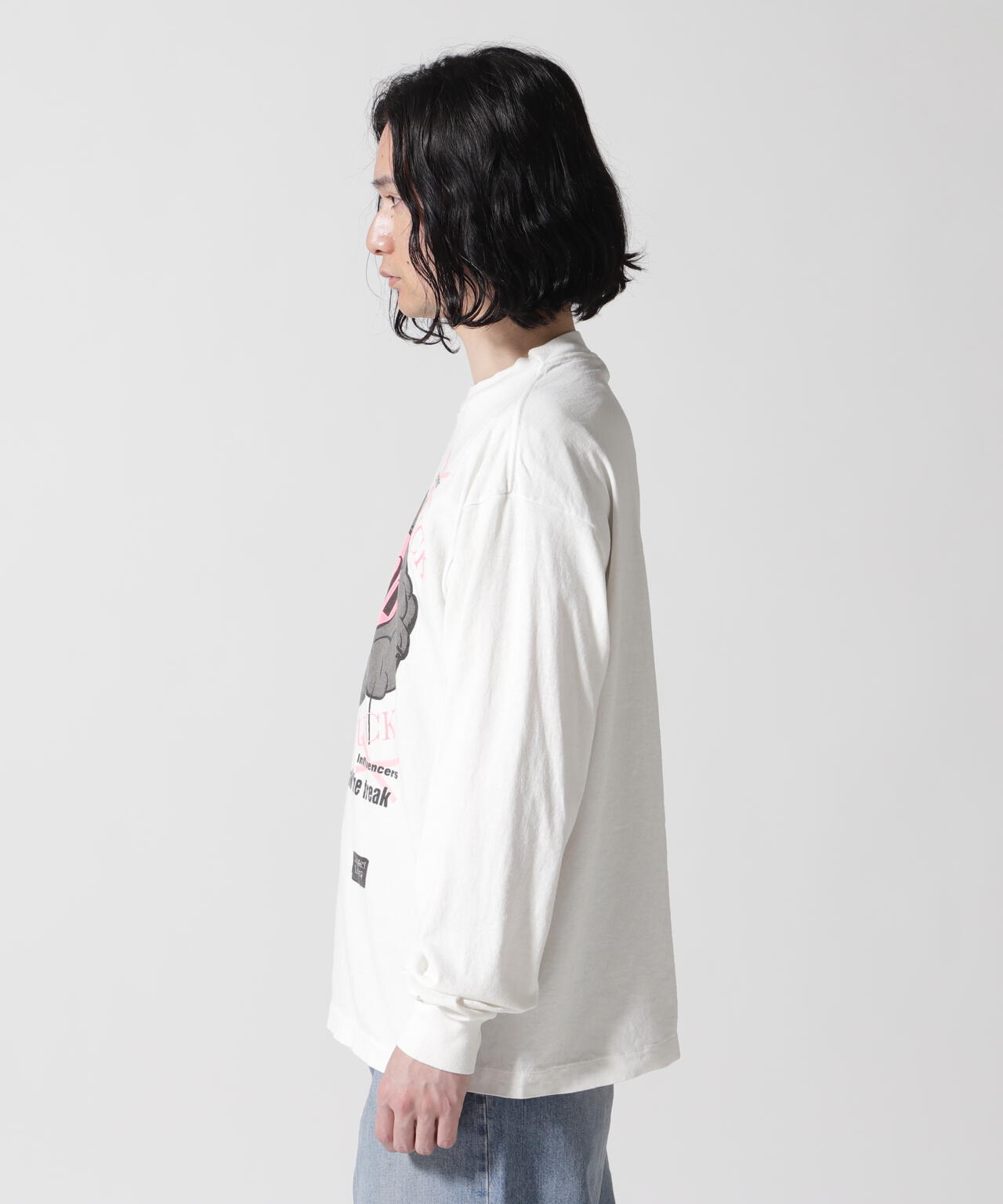 SAINT MICHAEL/セントマイケル/ LS TEE/BRAIN