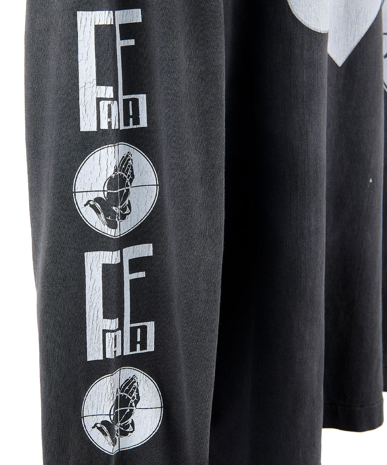 SAINT MICHAEL/セントマイケル/FG_LS TEE / SNT OF GOD / BLACK