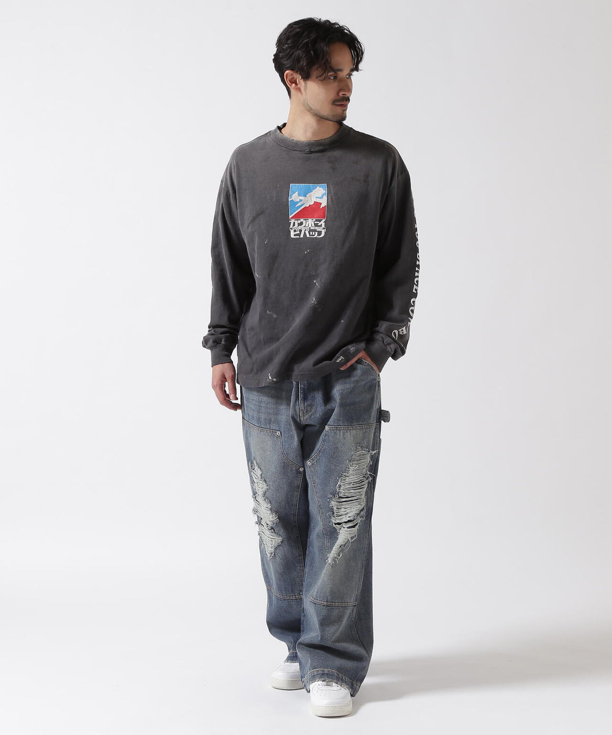 SAINT MICHAEL/セントマイケル/CB_LS TEE/EASY COME