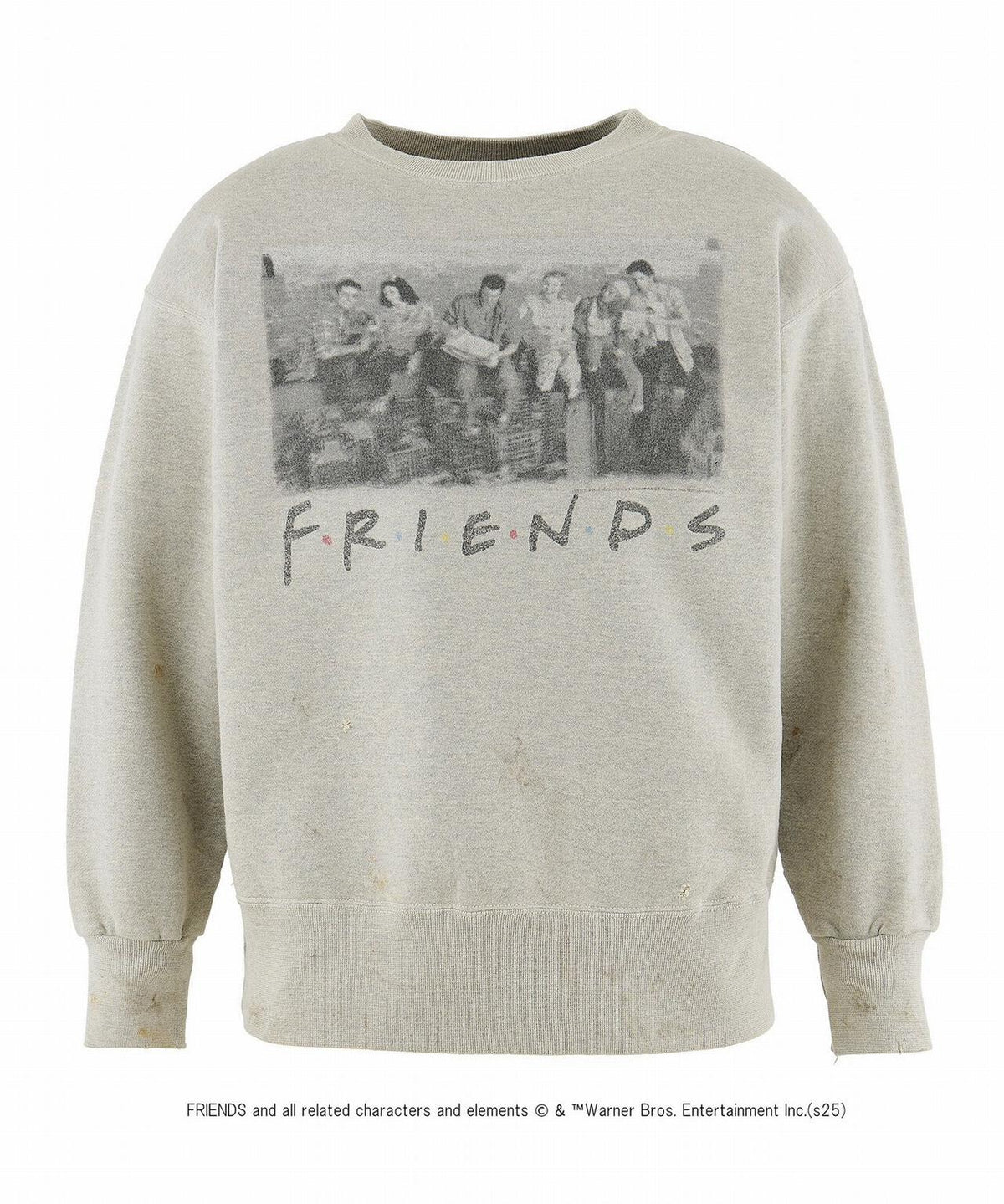 SAINT MICHAEL/セントマイケル/FRD_CREW N SWEAT/FRIENDS/GRY