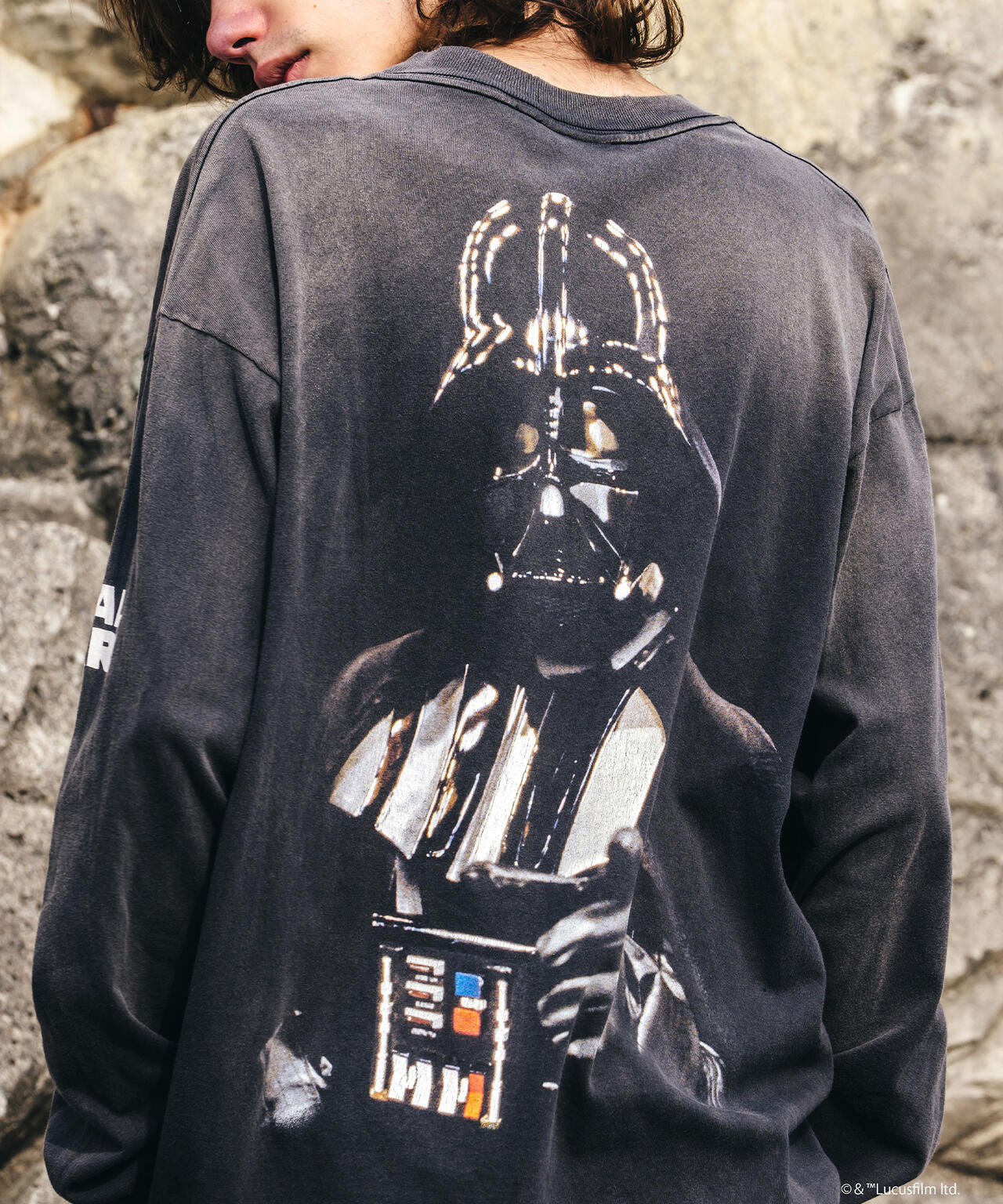 SAINT MICHAEL/セントマイケル/SW_LS TEE DARTHVADER