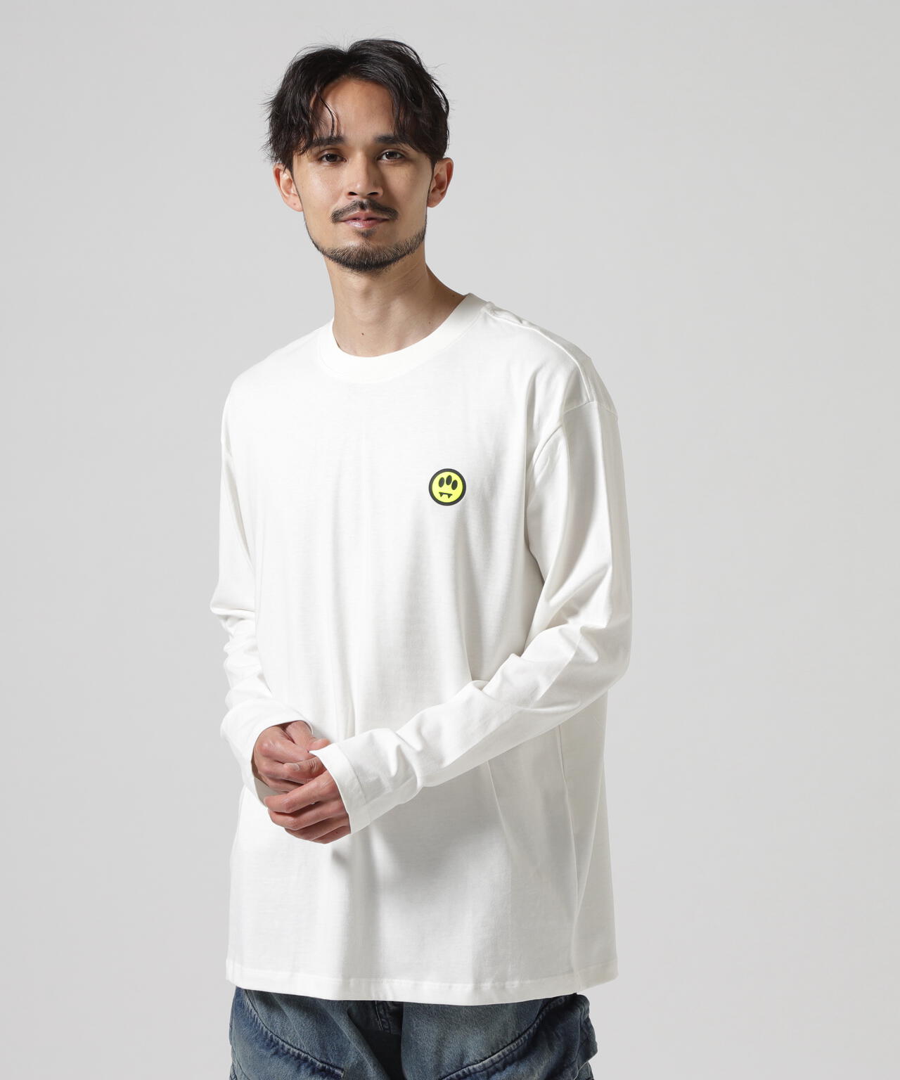 Barrow/バロー/日本別注 3D PRINT LS TEE